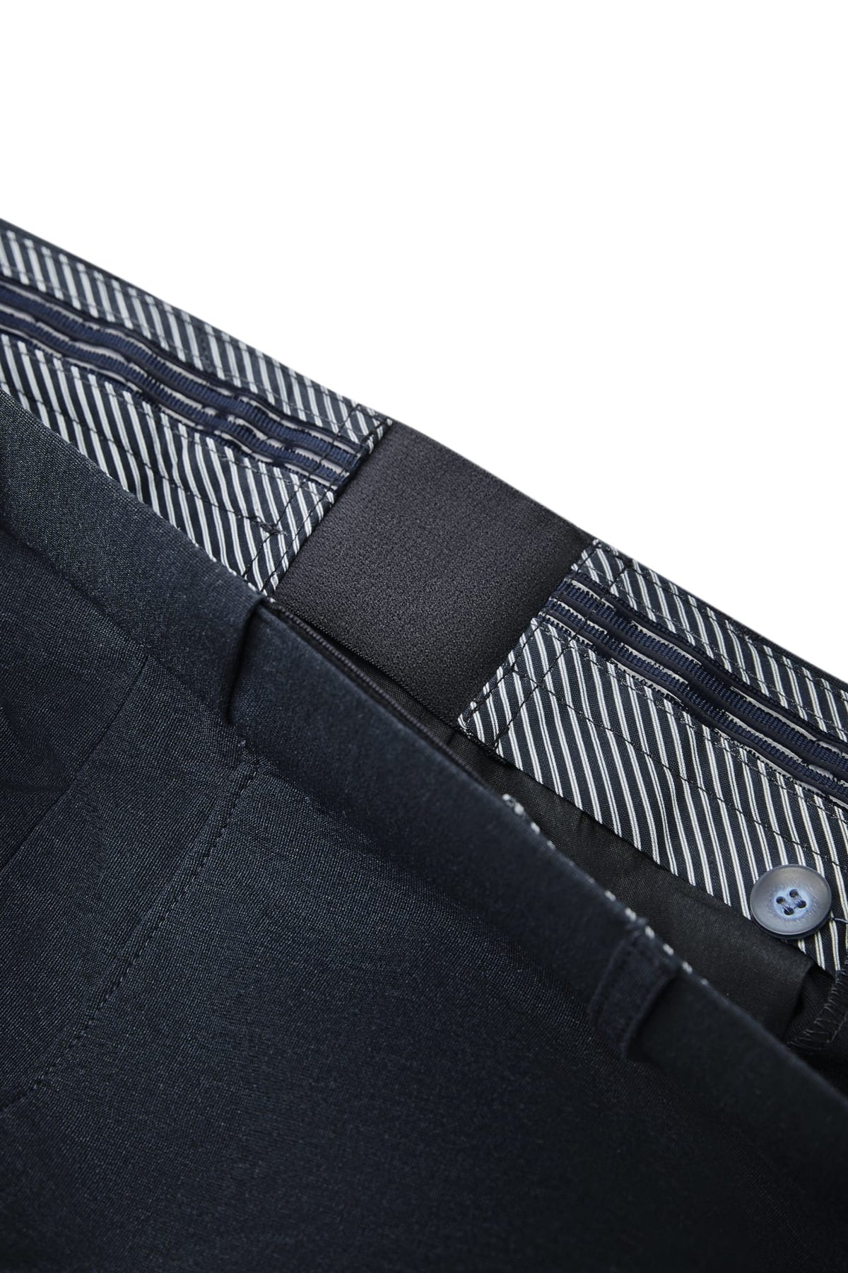 G2000 - Pants - Multi-Way Stretch Smart Fit Plain Weave Suit Pants with Elastic Waist Band