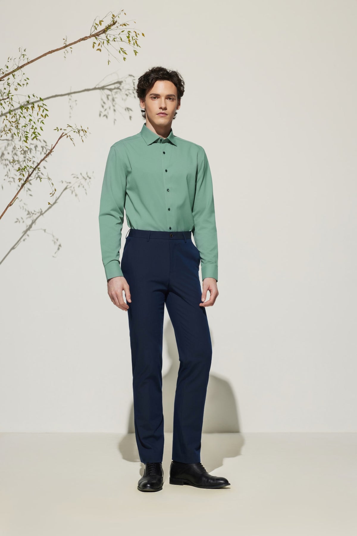 G2000 Pants Cool Touch Multi-Way Stretch Slim Fit Plain Weave Formal Pants