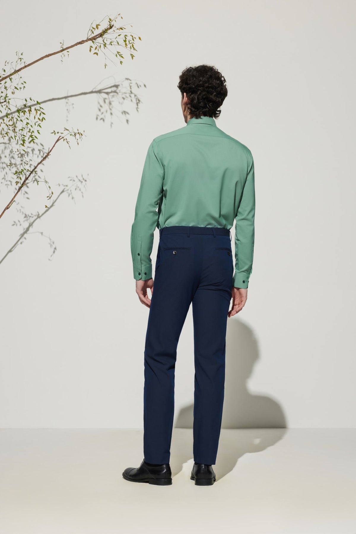 G2000 Pants Cool Touch Multi-Way Stretch Slim Fit Plain Weave Formal Pants