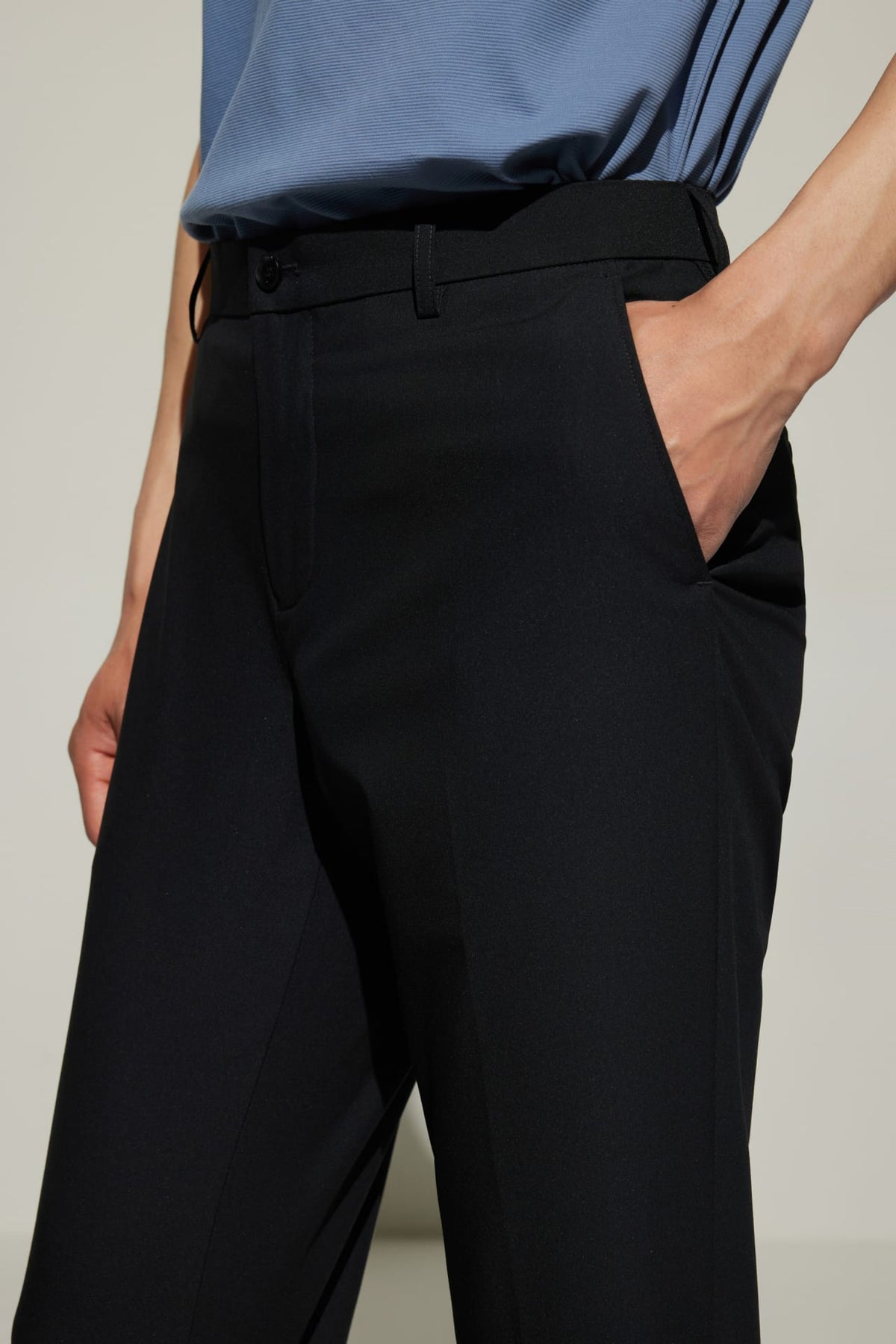 G2000 Pants Cool Touch Multi-Way Stretch Slim Fit Plain Weave Formal Pants