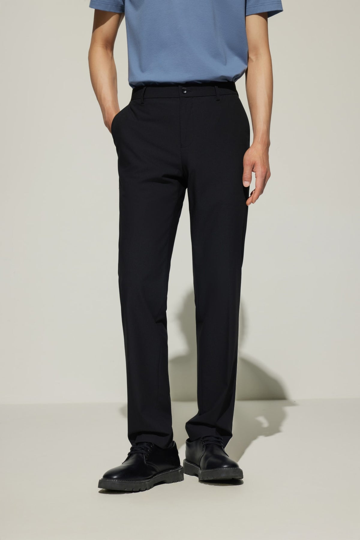 G2000 Pants Cool Touch Multi-Way Stretch Slim Fit Plain Weave Formal Pants