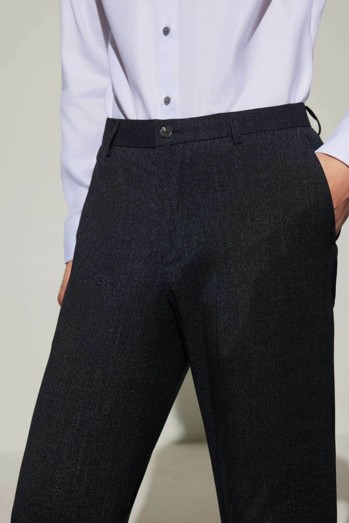 G2000 - Pants - Multi-Way Stretch Smart Fit Texture Suit Pants