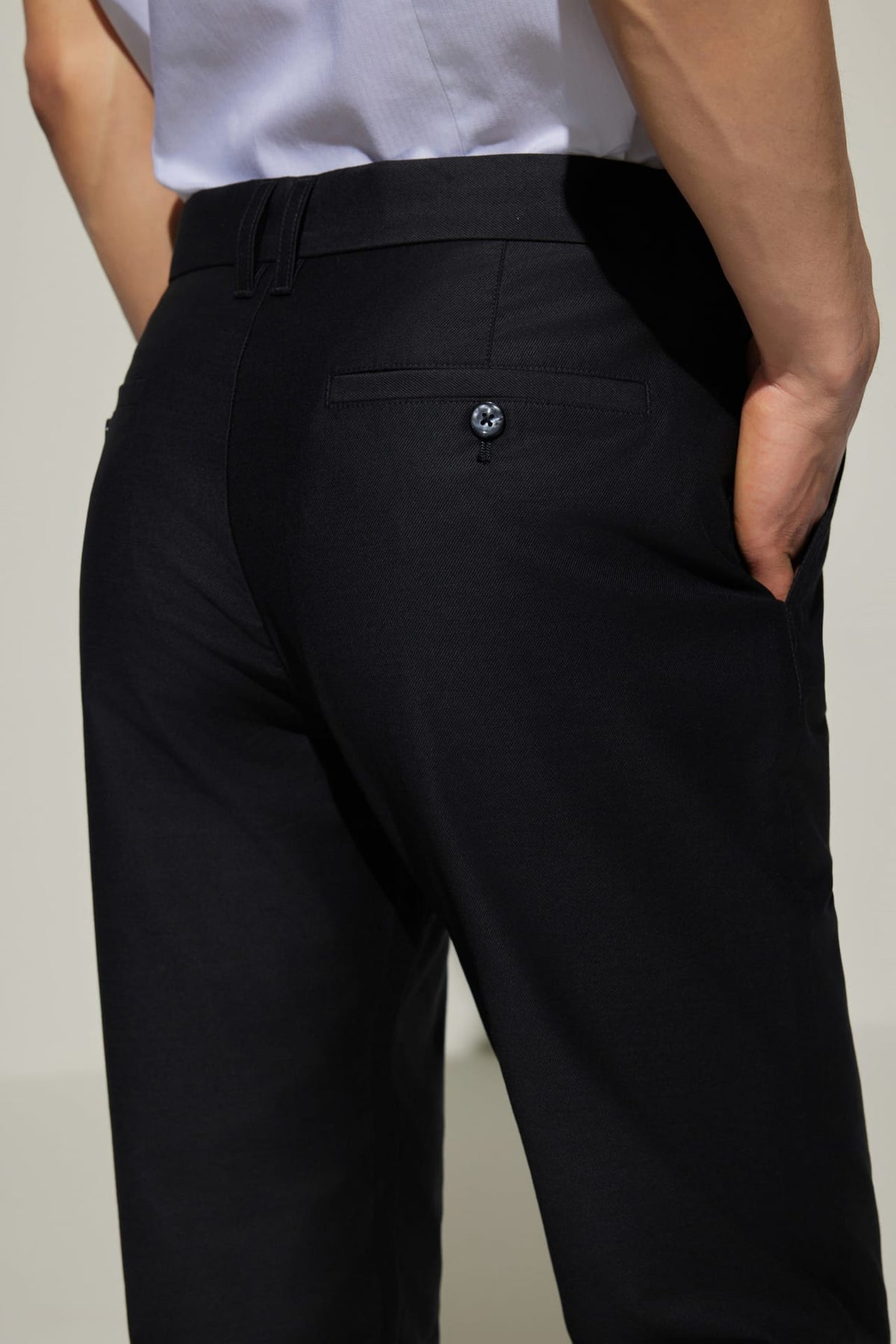 G2000 - Pants - Cotton Blend Slim Tapered Fit Twill Casual Pants