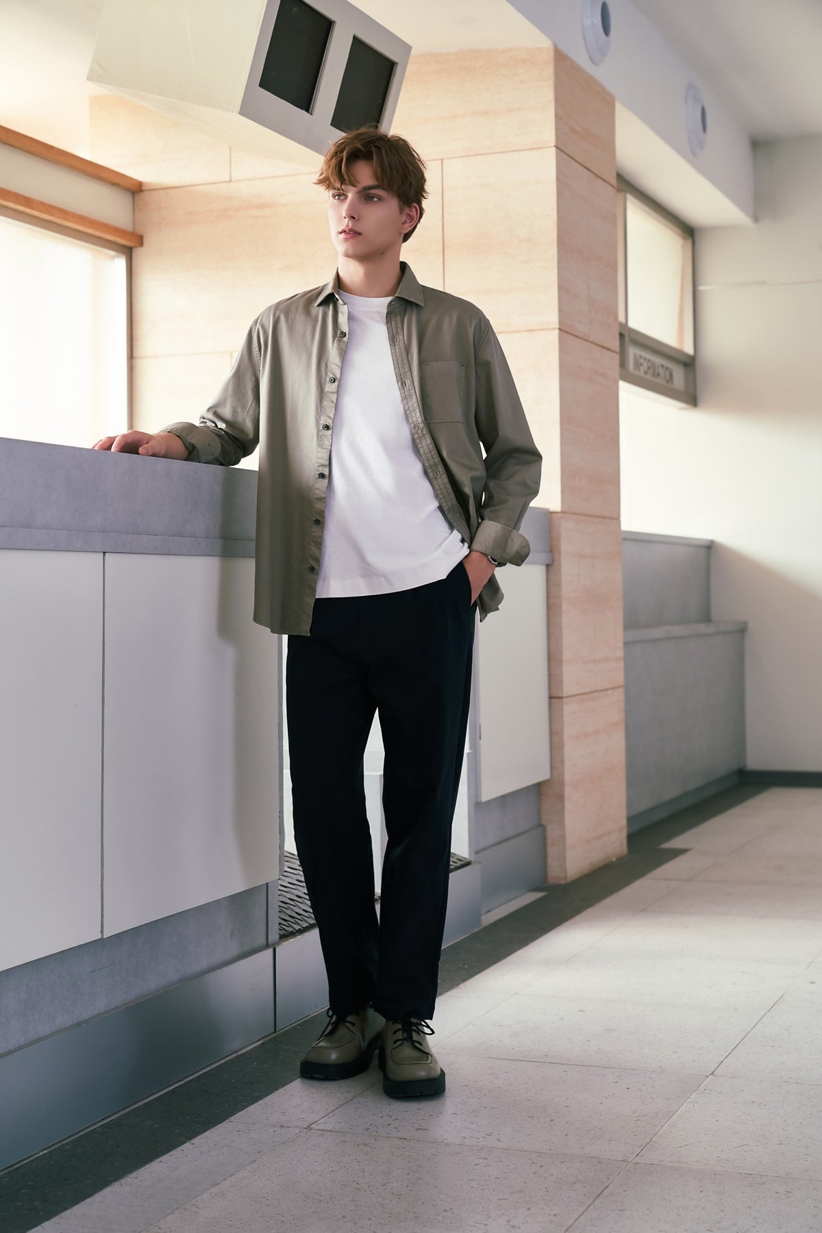 G2000 Pants Pleated Wide Leg Casual Pants