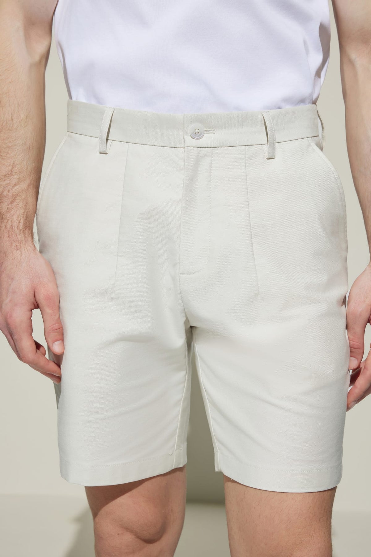 G2000 - Shorts - Cotton Modal Relax Fit Twill Casual Shorts