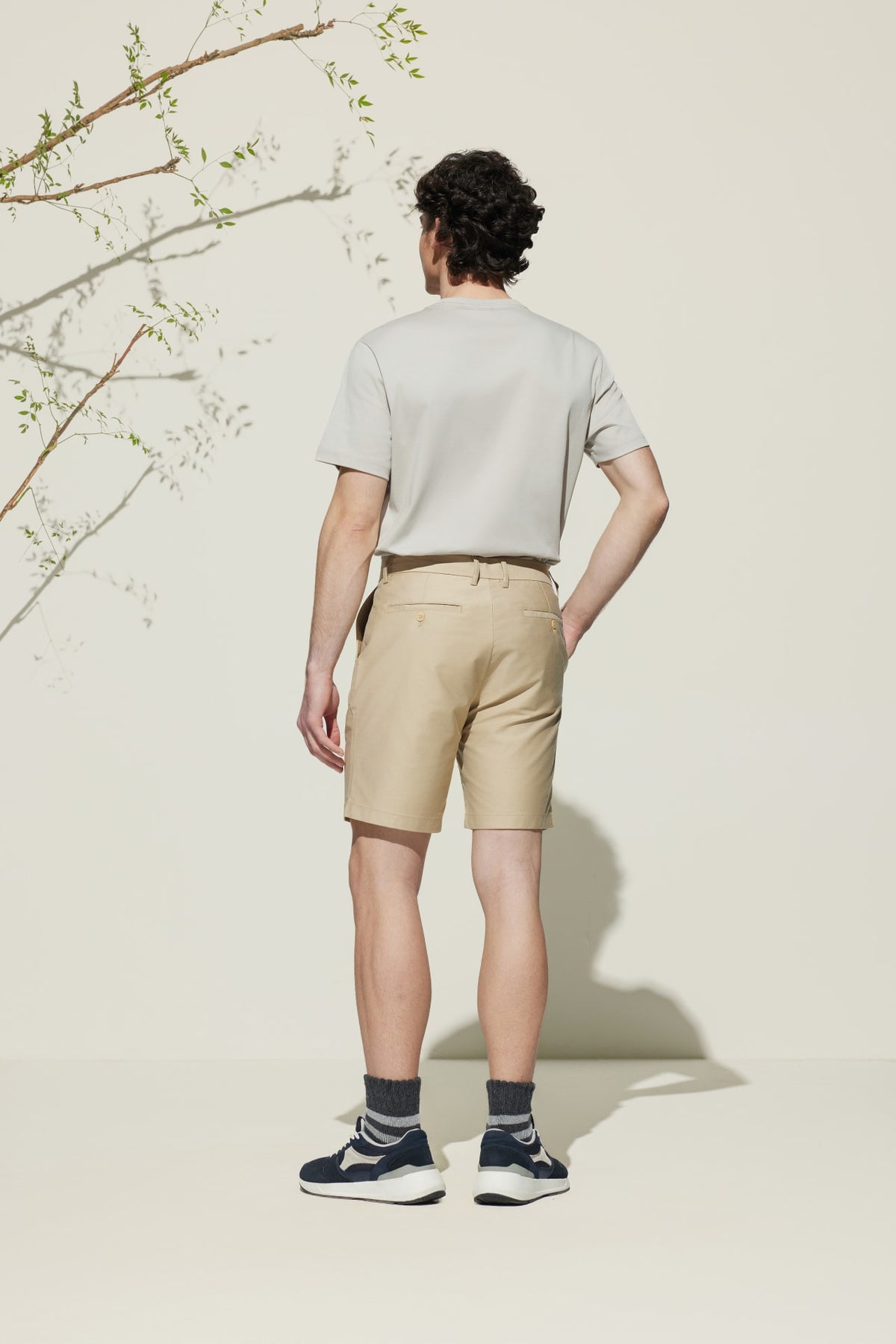 G2000 - Shorts - Cotton Modal Relax Fit Twill Casual Shorts