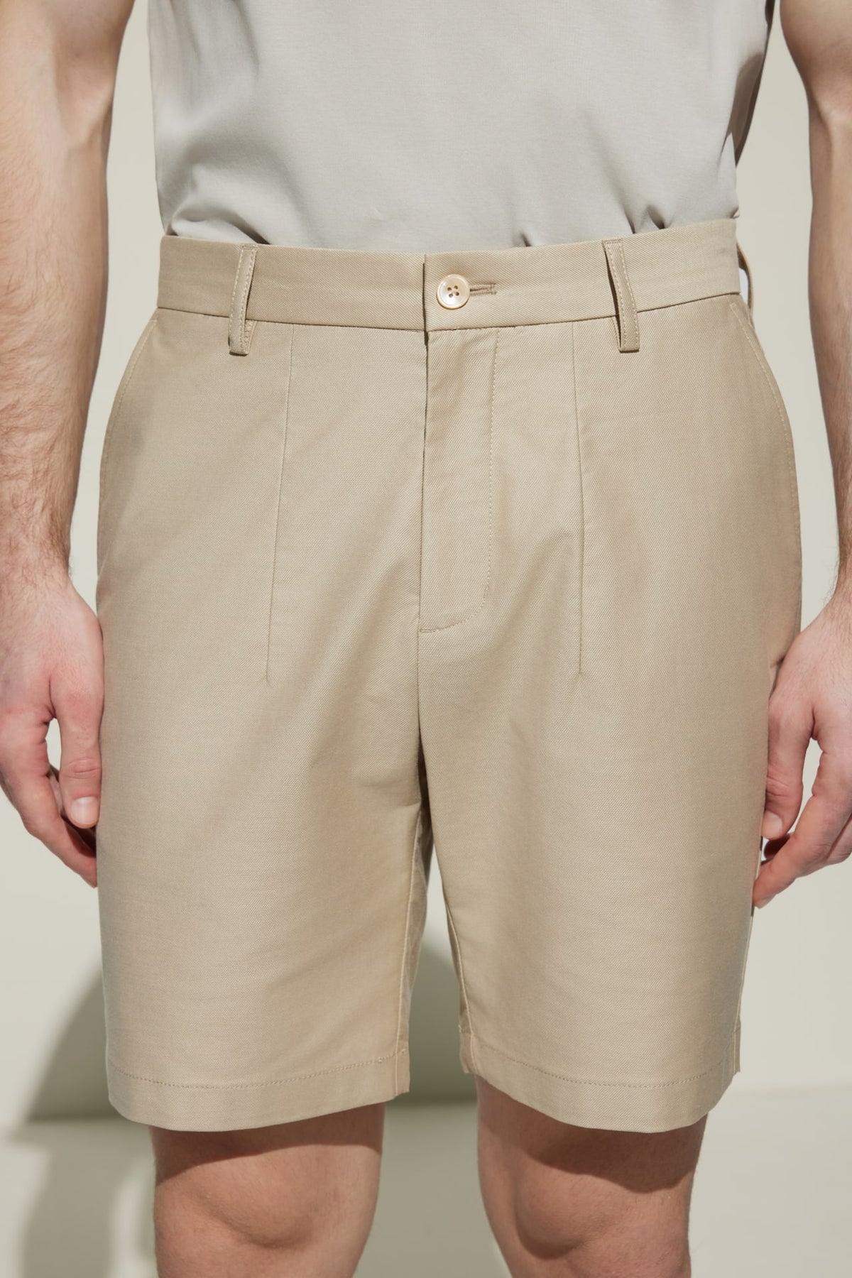 G2000 - Shorts - Cotton Modal Relax Fit Twill Casual Shorts