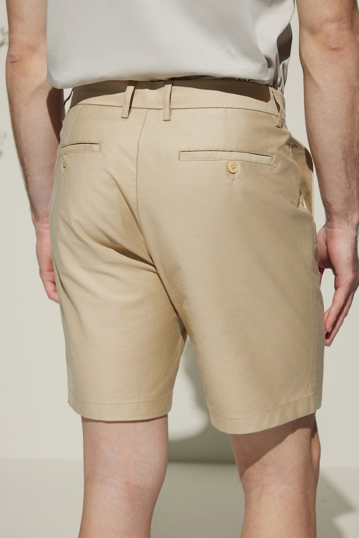 G2000 - Shorts - Cotton Modal Relax Fit Twill Casual Shorts