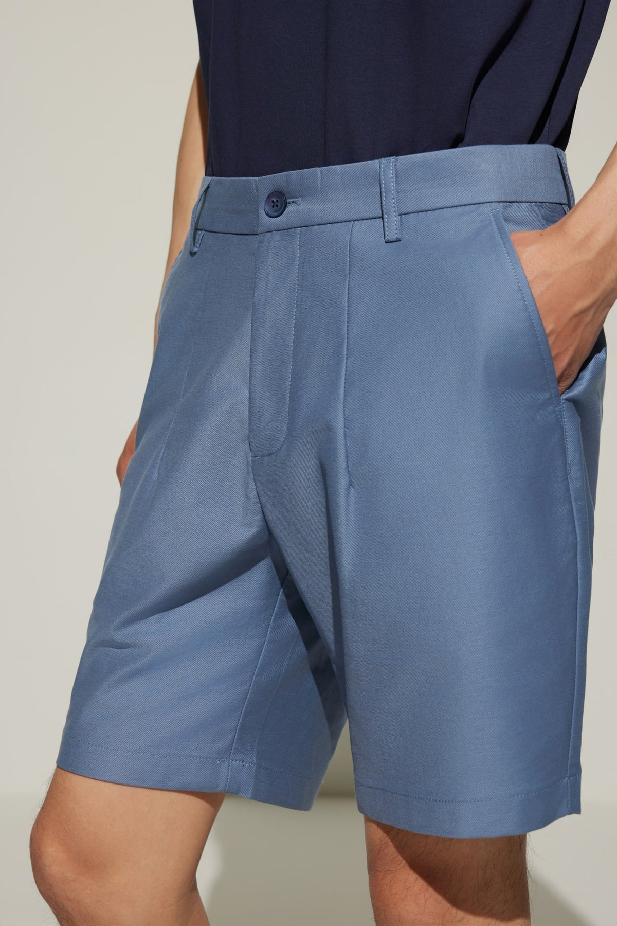 G2000 - Shorts - Cotton Modal Relax Fit Twill Casual Shorts