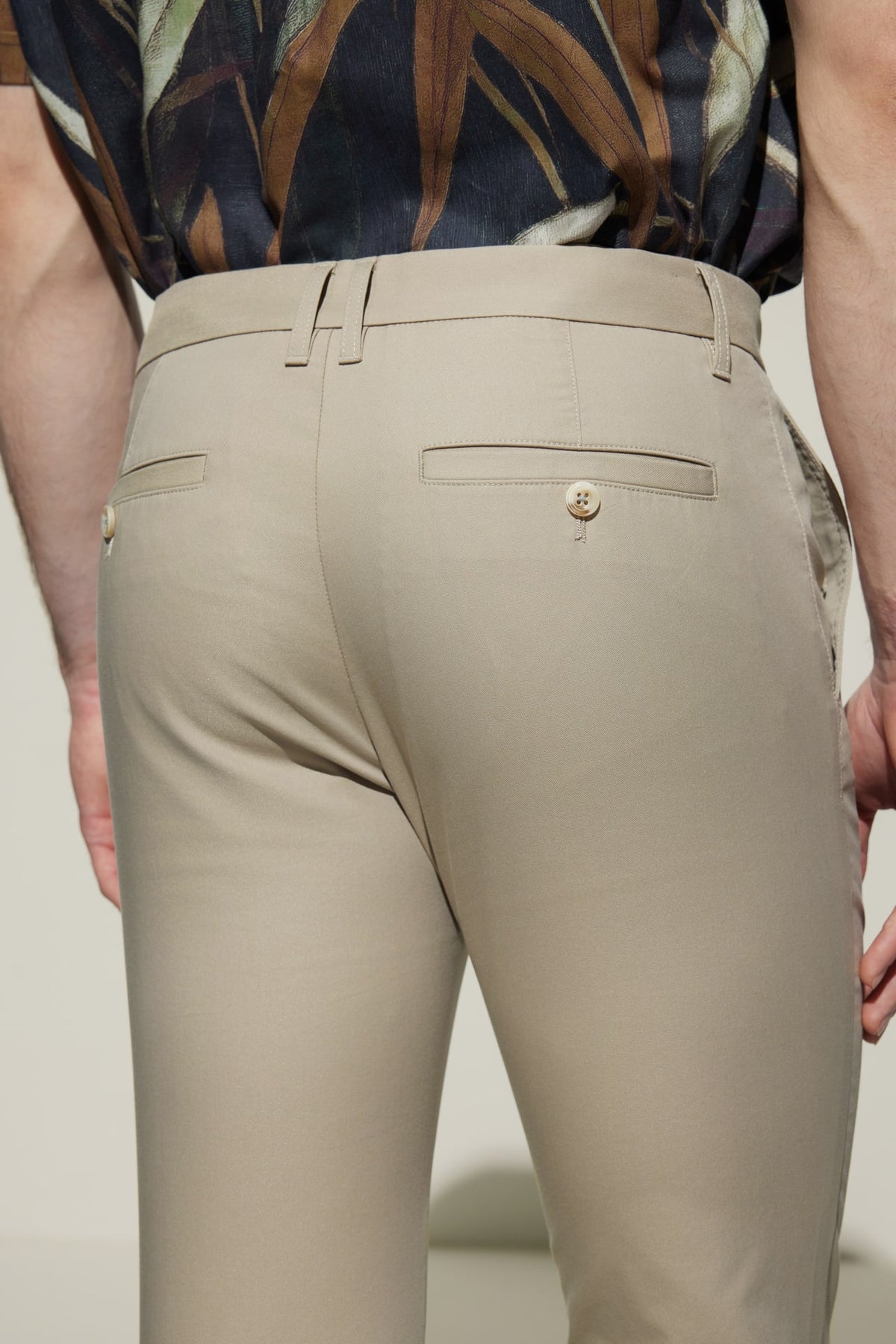 G2000 Pants Cotton Blend Extra Slim Fit Dobby Casual Pants