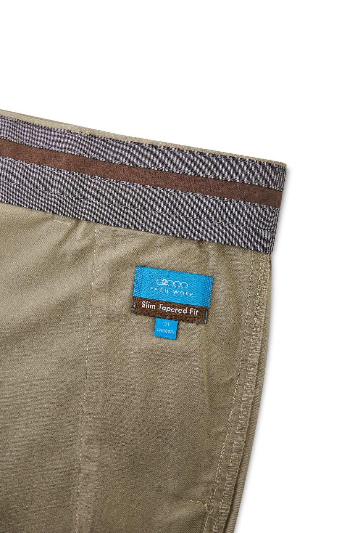 G2000 - Pants - Poly Knit Ottoman Slim Tapered Fit Casual Pants