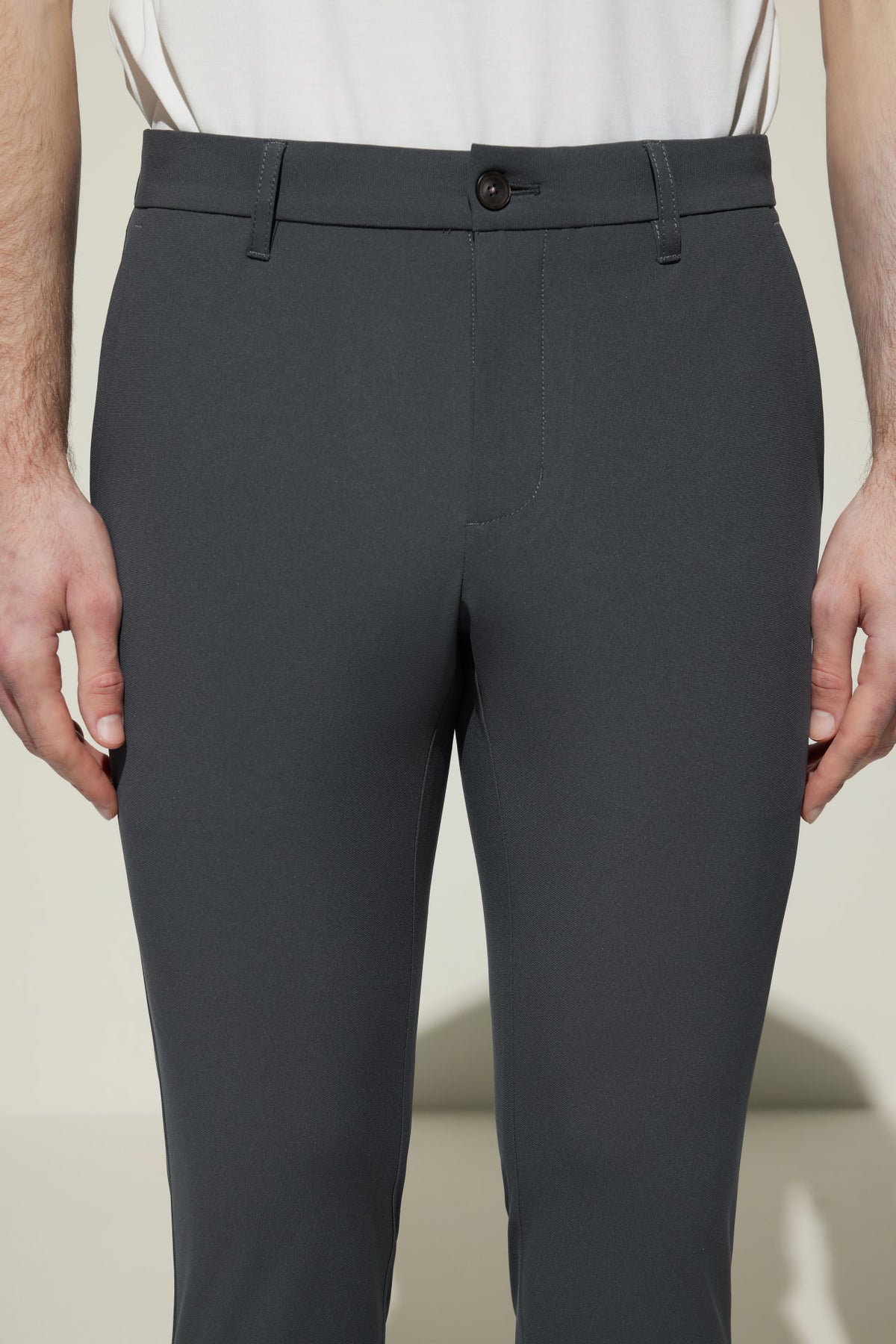 G2000 - Pants - Poly Knit Ottoman Slim Tapered Fit Casual Pants
