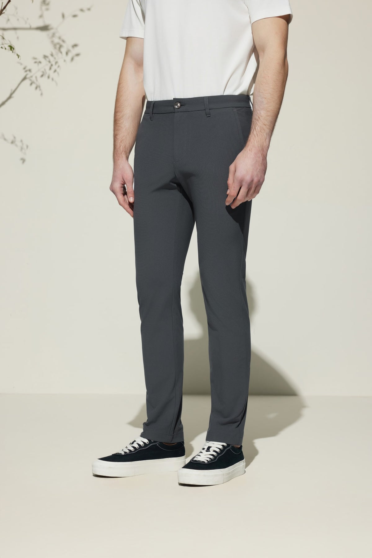 G2000 - Pants - Poly Knit Ottoman Slim Tapered Fit Casual Pants