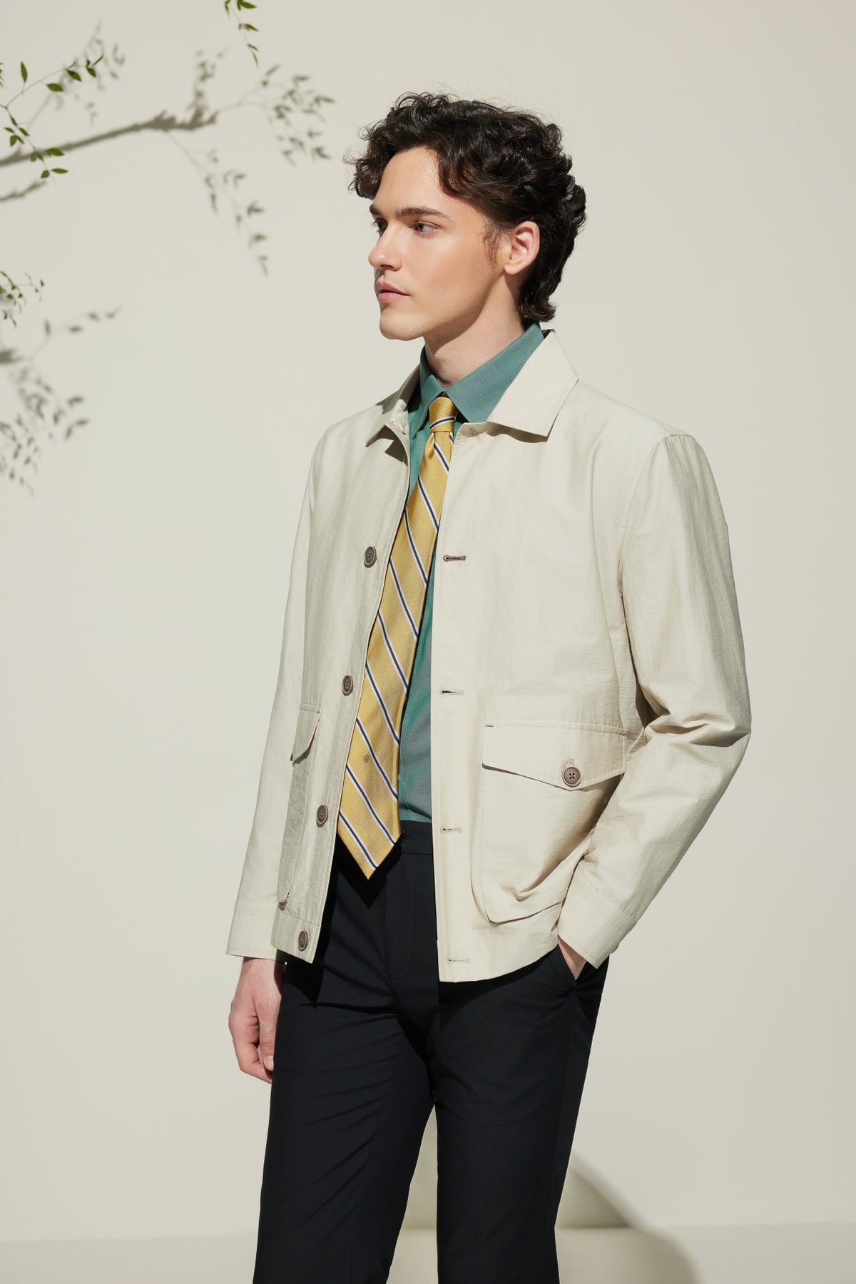 G2000 Coats & Jackets Cotton Blend Relax Fit Shirt Jacket
