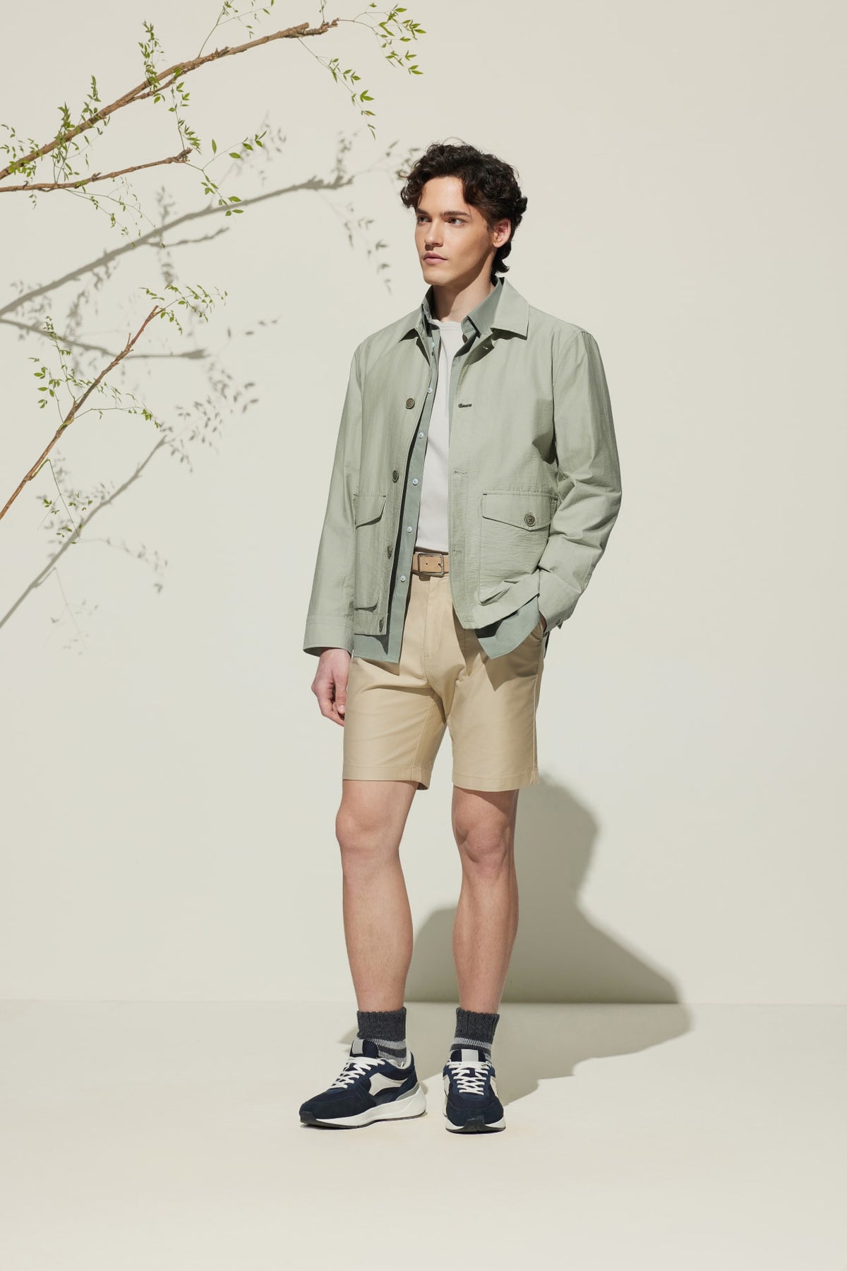 G2000 Coats & Jackets Cotton Blend Relax Fit Shirt Jacket Conifer Grove Relaxed