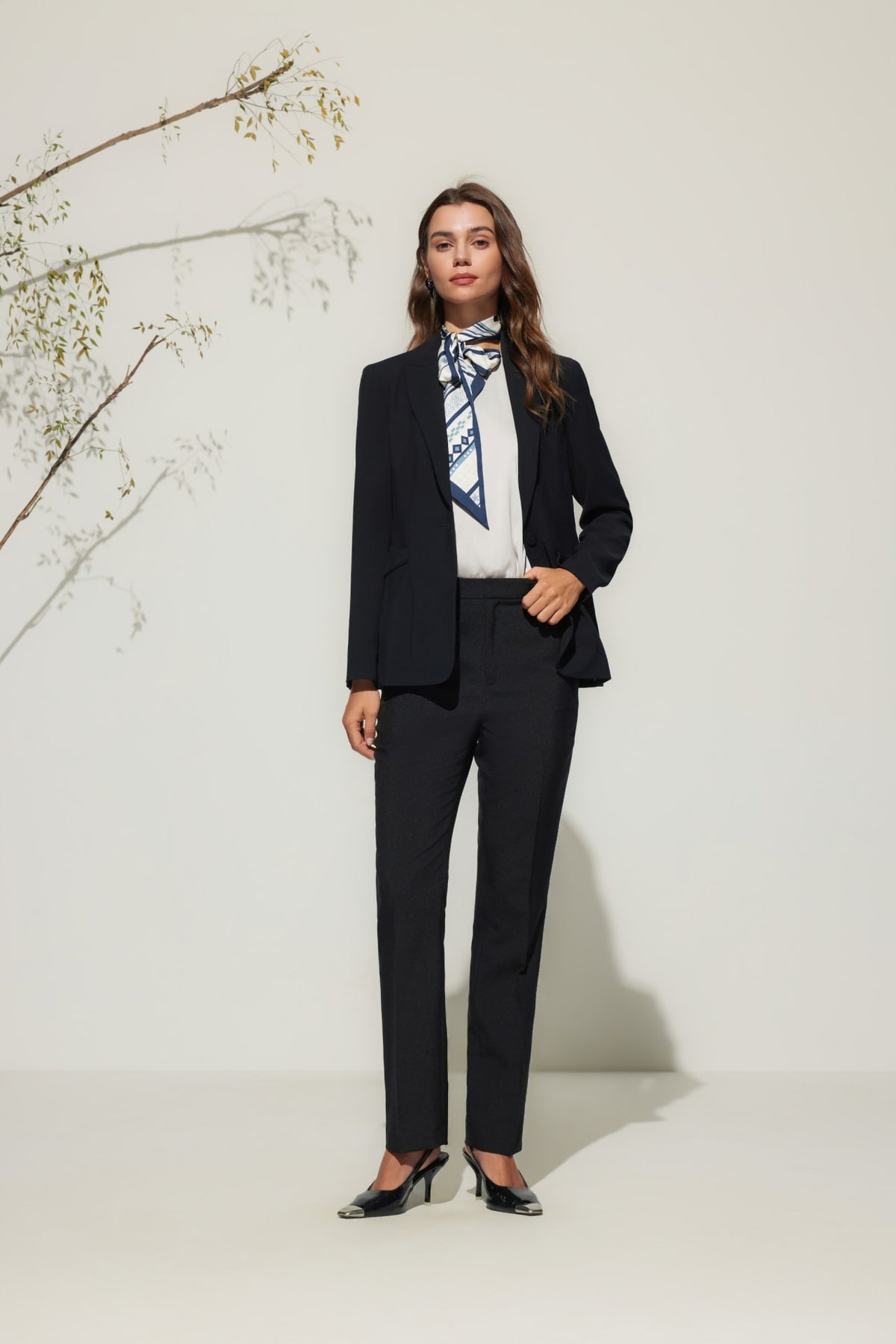 G2000 - Suits - Suit Blazer With Scarf