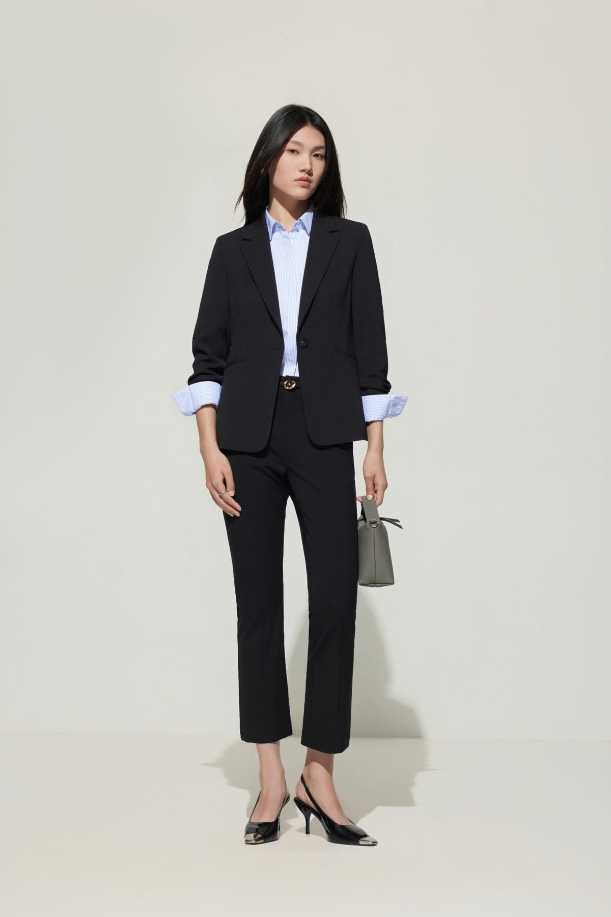 G2000 Suits Cooling Multi-Way Stretch Suit Blazer Darkened Slate Slim