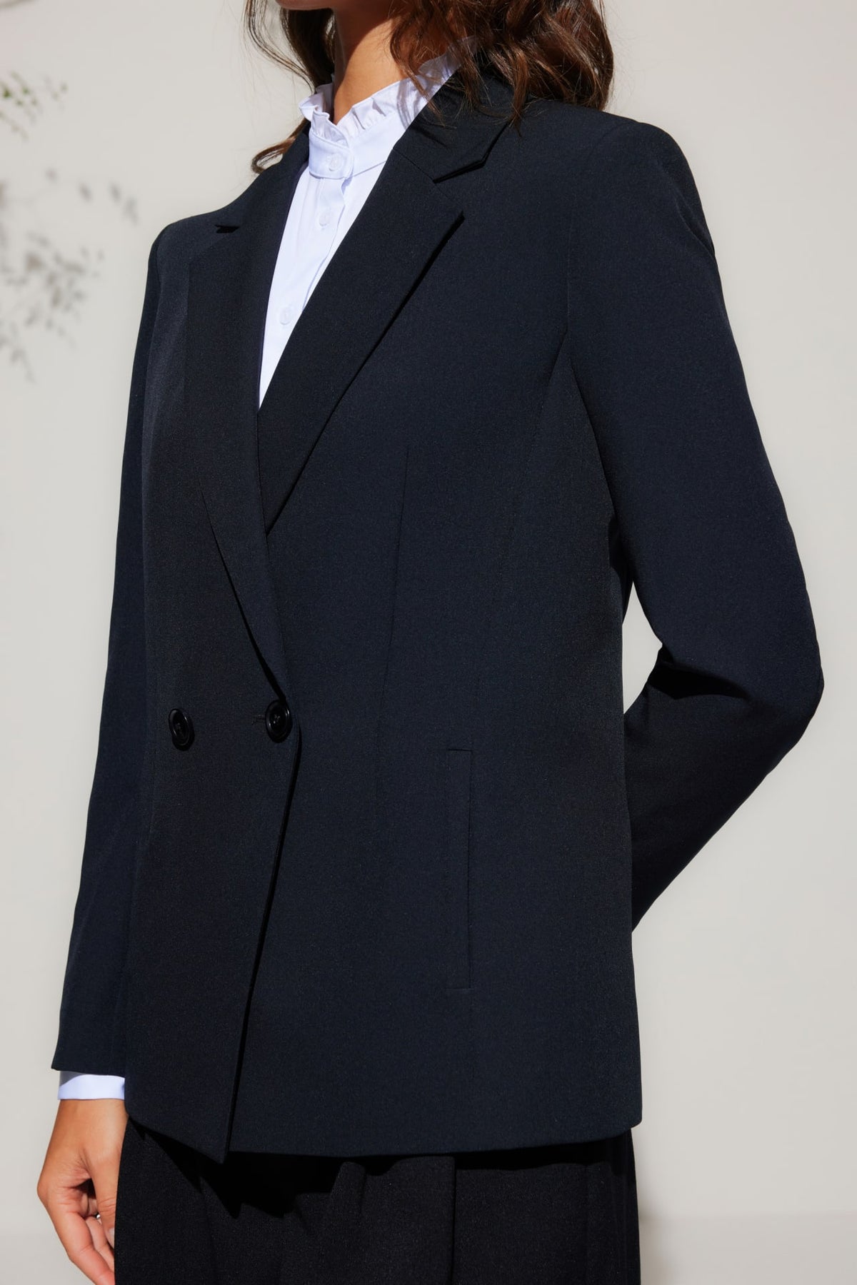 G2000 - Suits - Multi-Way Stretch Double -Breasted Suit Blazer
