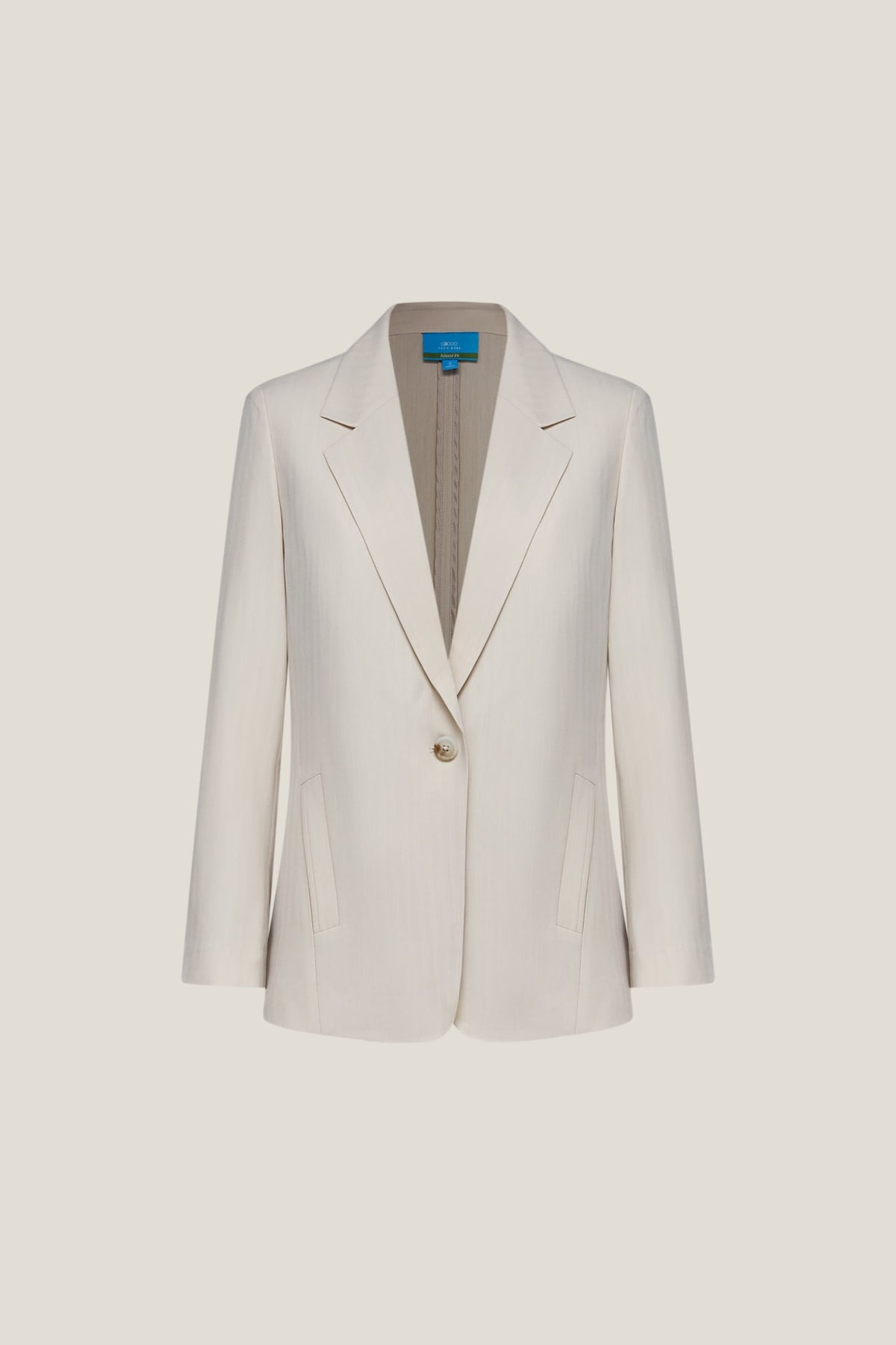 G2000 Suits Anti Uv Herringbone Suit Blazer Antiqued Linen Relaxed