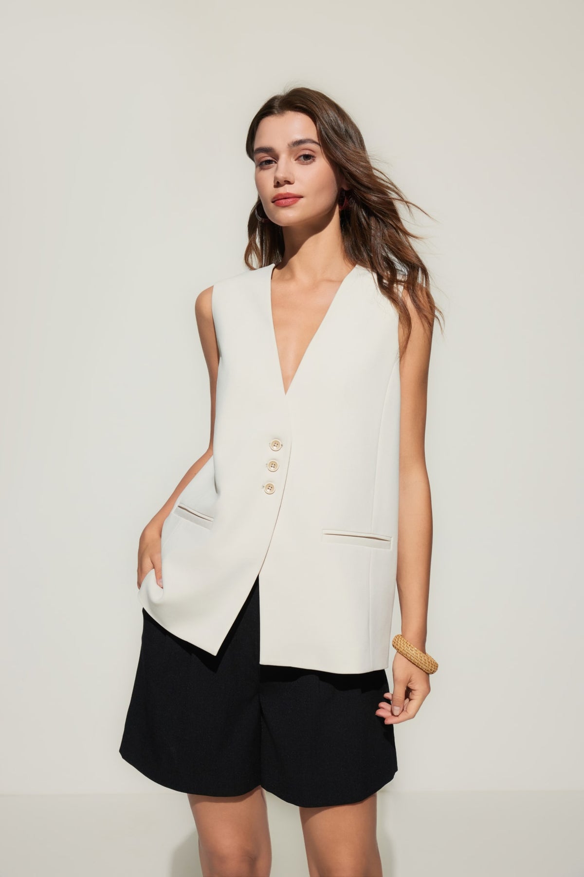 G2000 - Suits - Crepe Knit Waistcoat