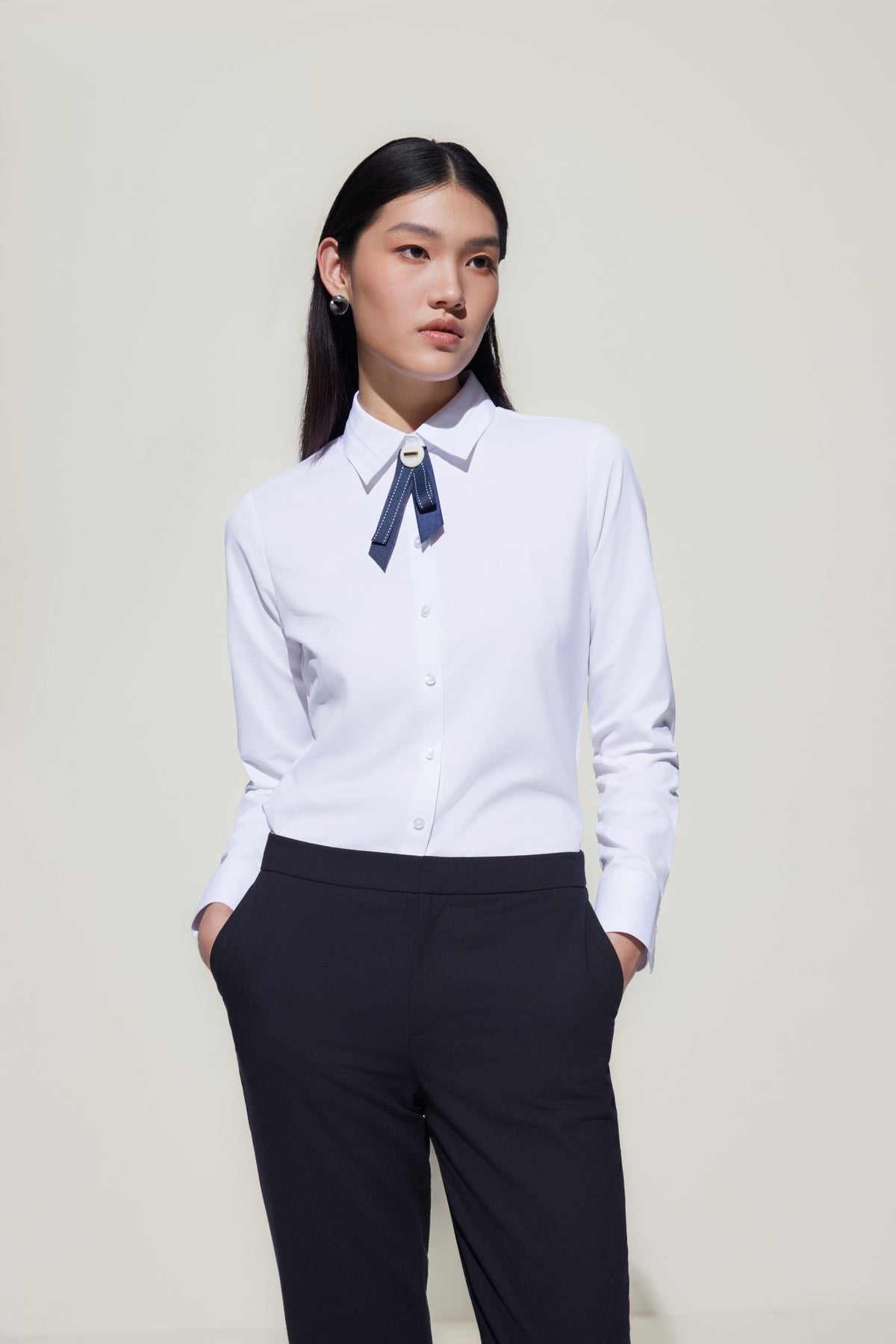 G2000 - Shirts - Dry Shirt With Detachable Tie