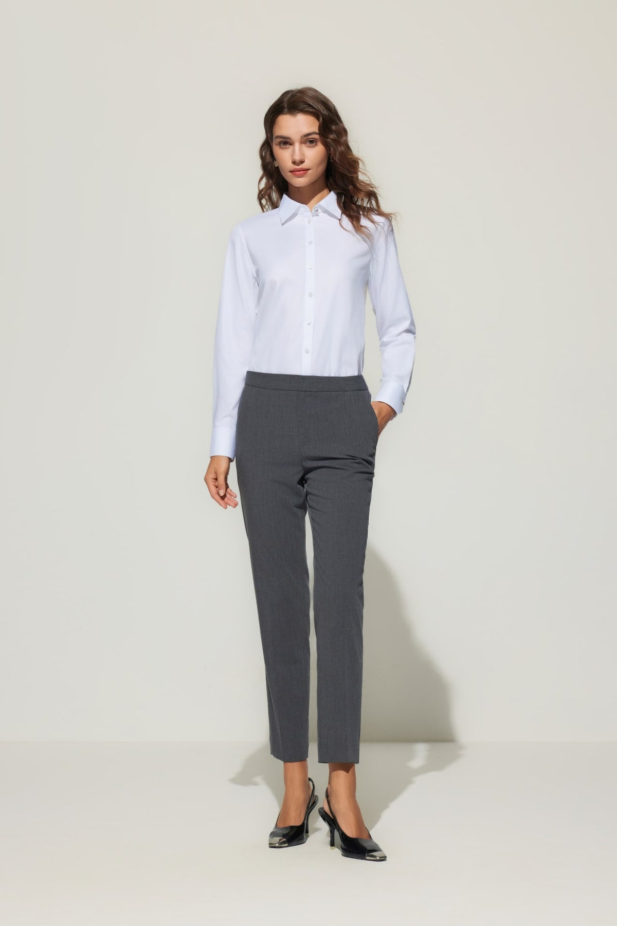 G2000 Shirts Non-Iron Shirt Polished Frost Slim