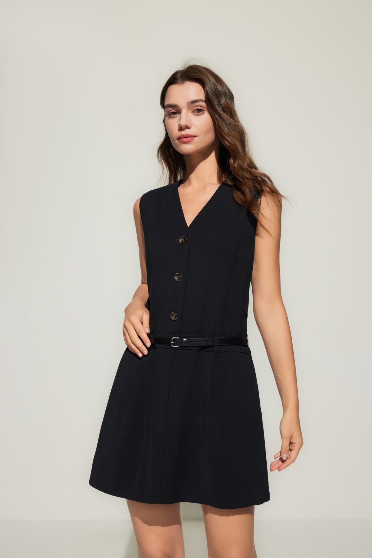 G2000 - Dresses - Waistcoat Dress