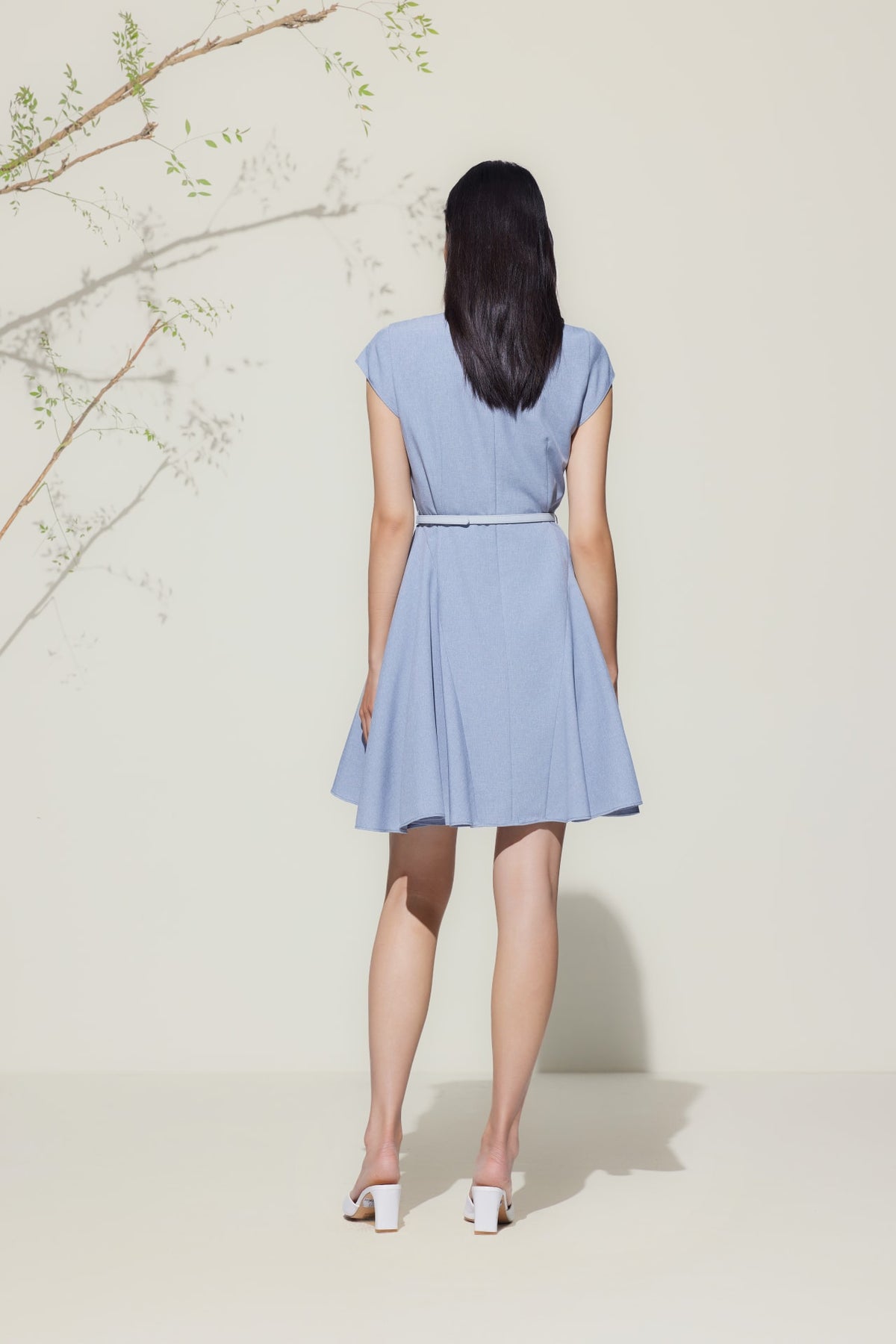 G2000 Dresses Water & Oil Repellent Cap Sleeve Flare Dress