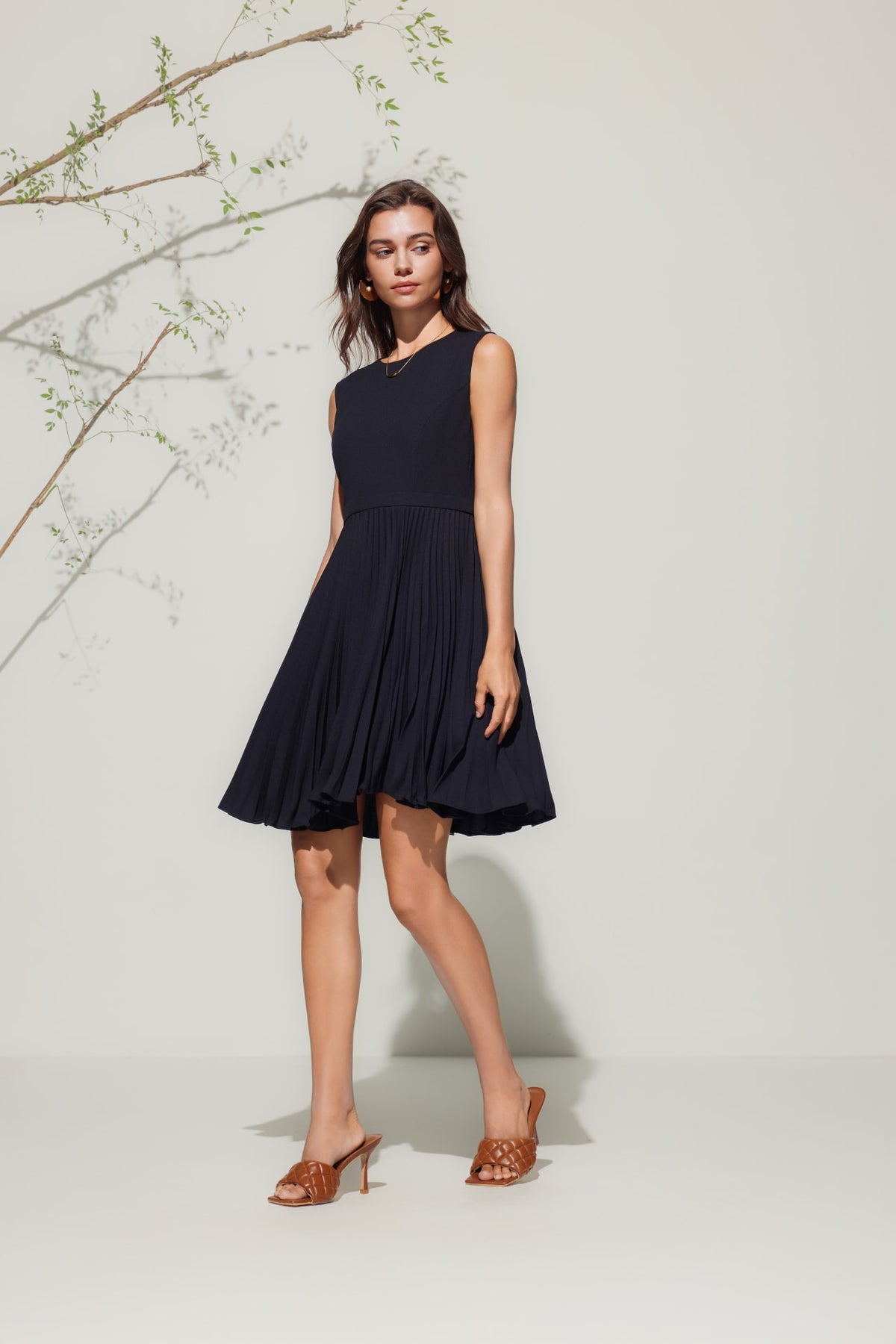 G2000 Dresses Pleated Flare Dress
