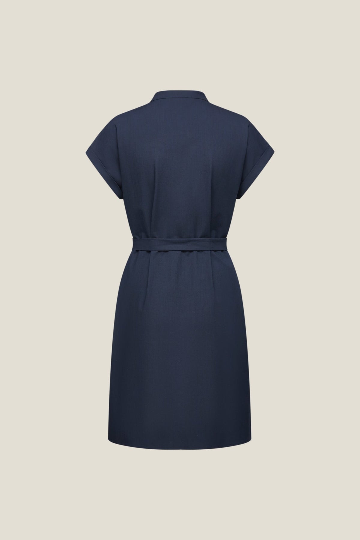 G2000 - Dresses - Stand Collar Shirt Dress