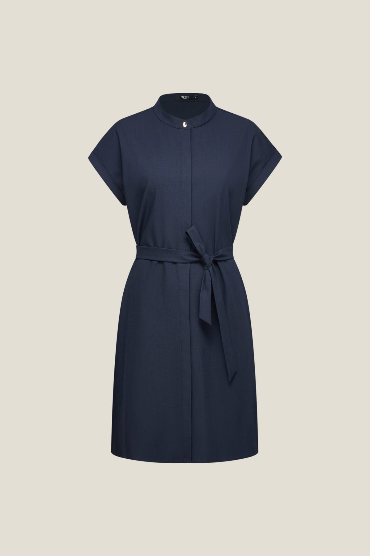 G2000 - Dresses - Stand Collar Shirt Dress