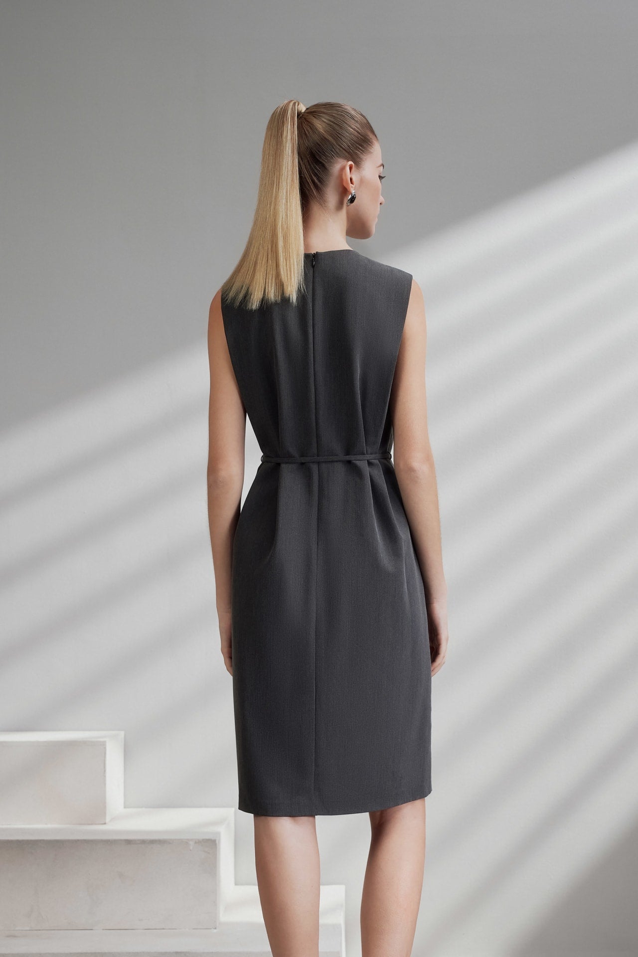 g2000 black dress Twill Maxi Shirt Dress