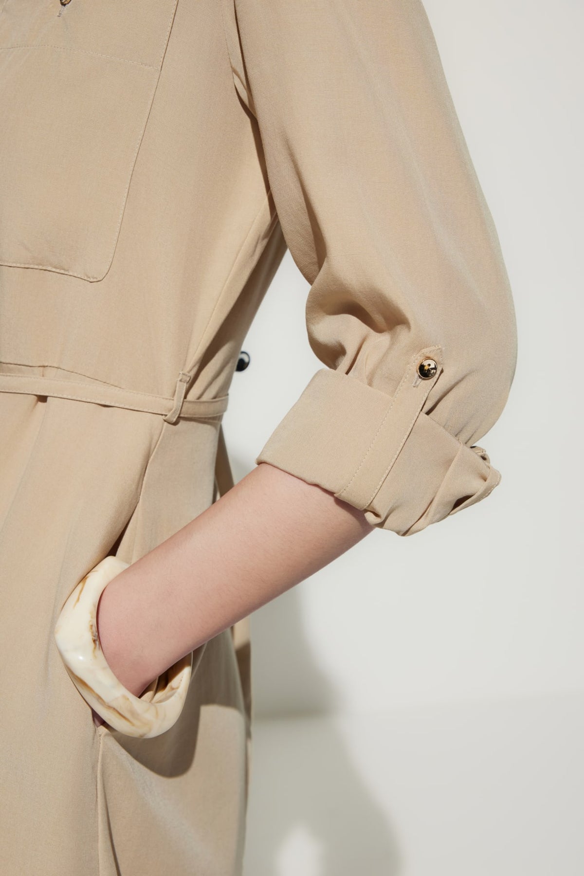 G2000 - Dresses - Lyocell Shirt Dress