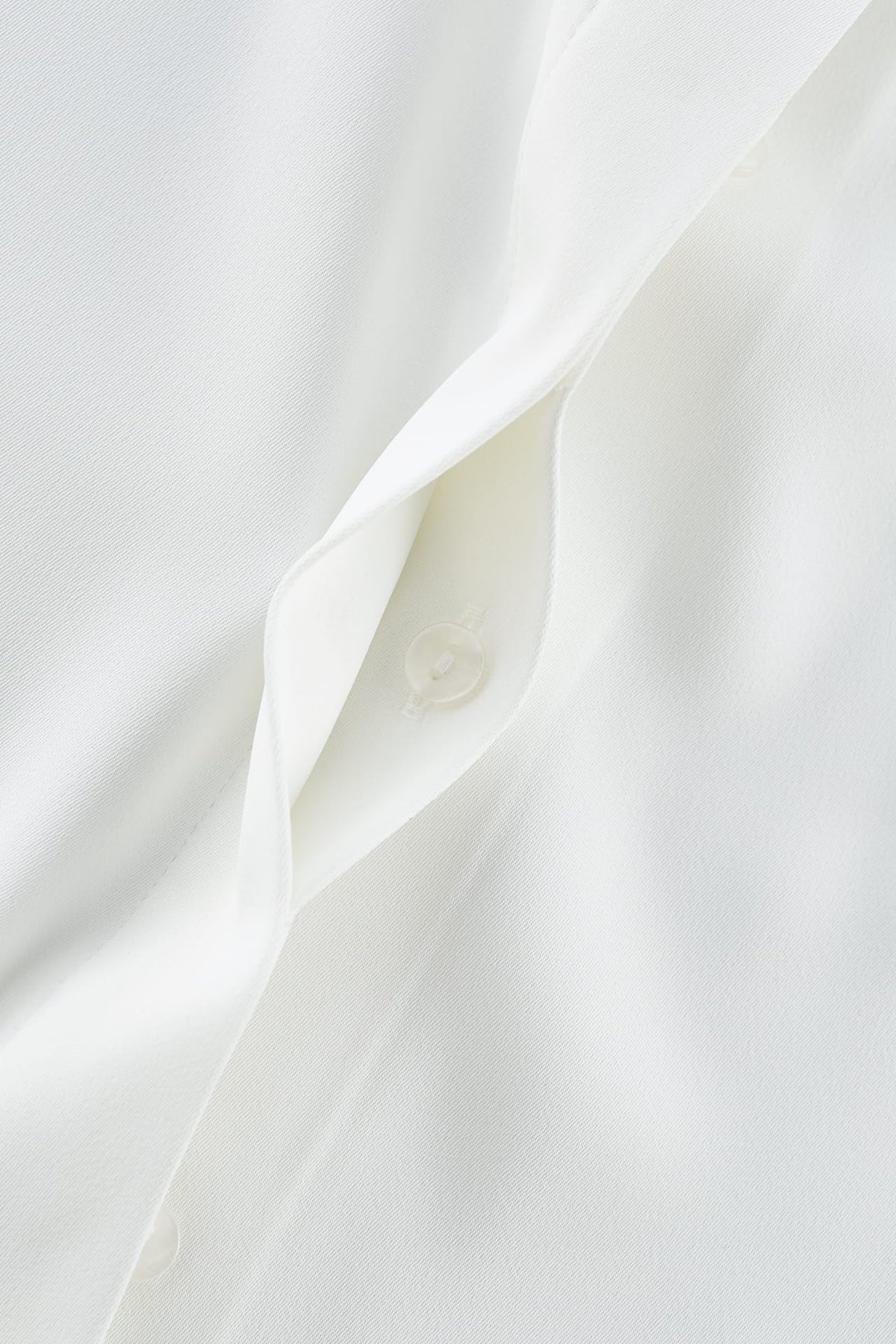 G2000 - Blouses - Satin Ruffled Stand Collar Blouse