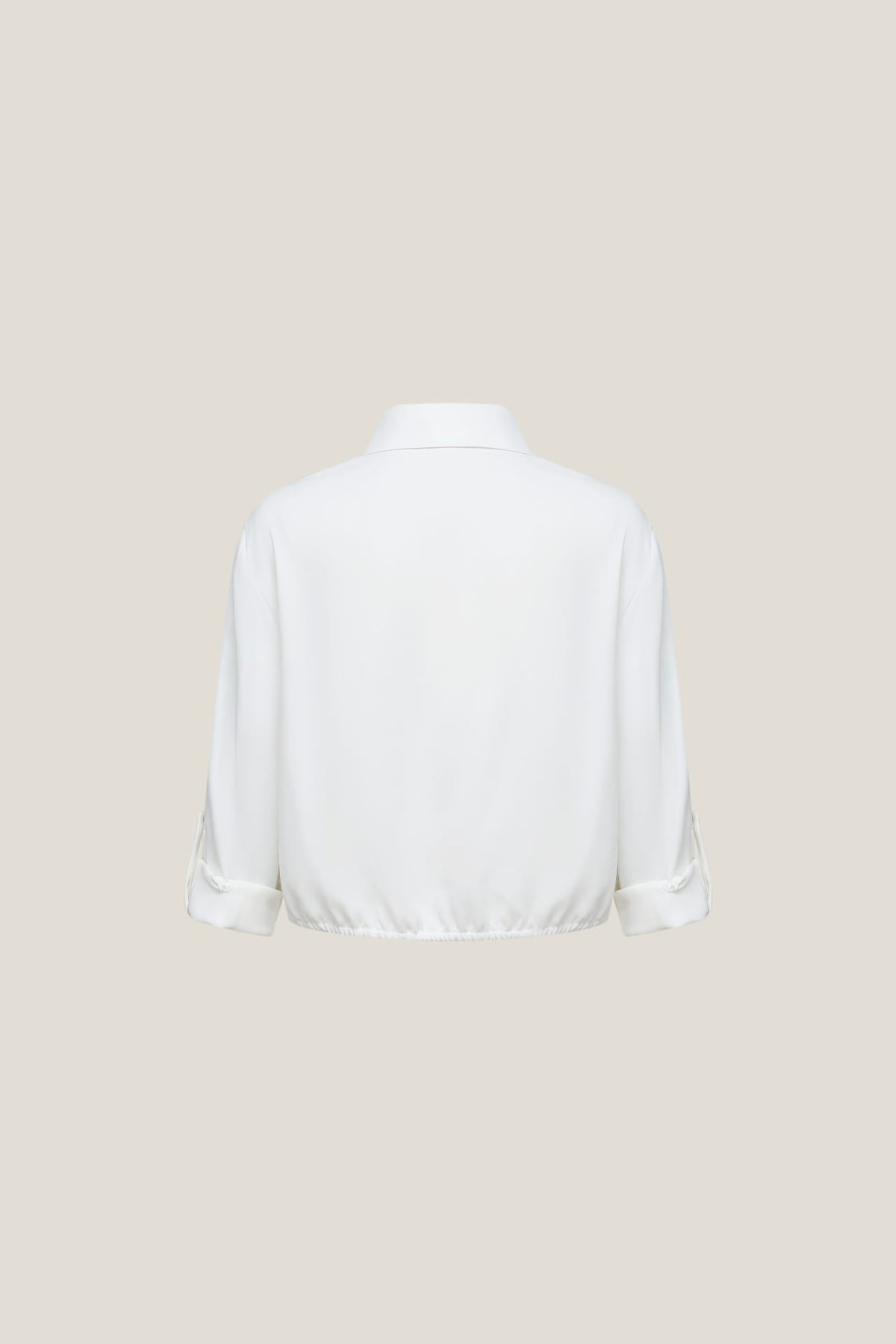 G2000 Blouses Satin Rolled Sleeves Shirt Blouse