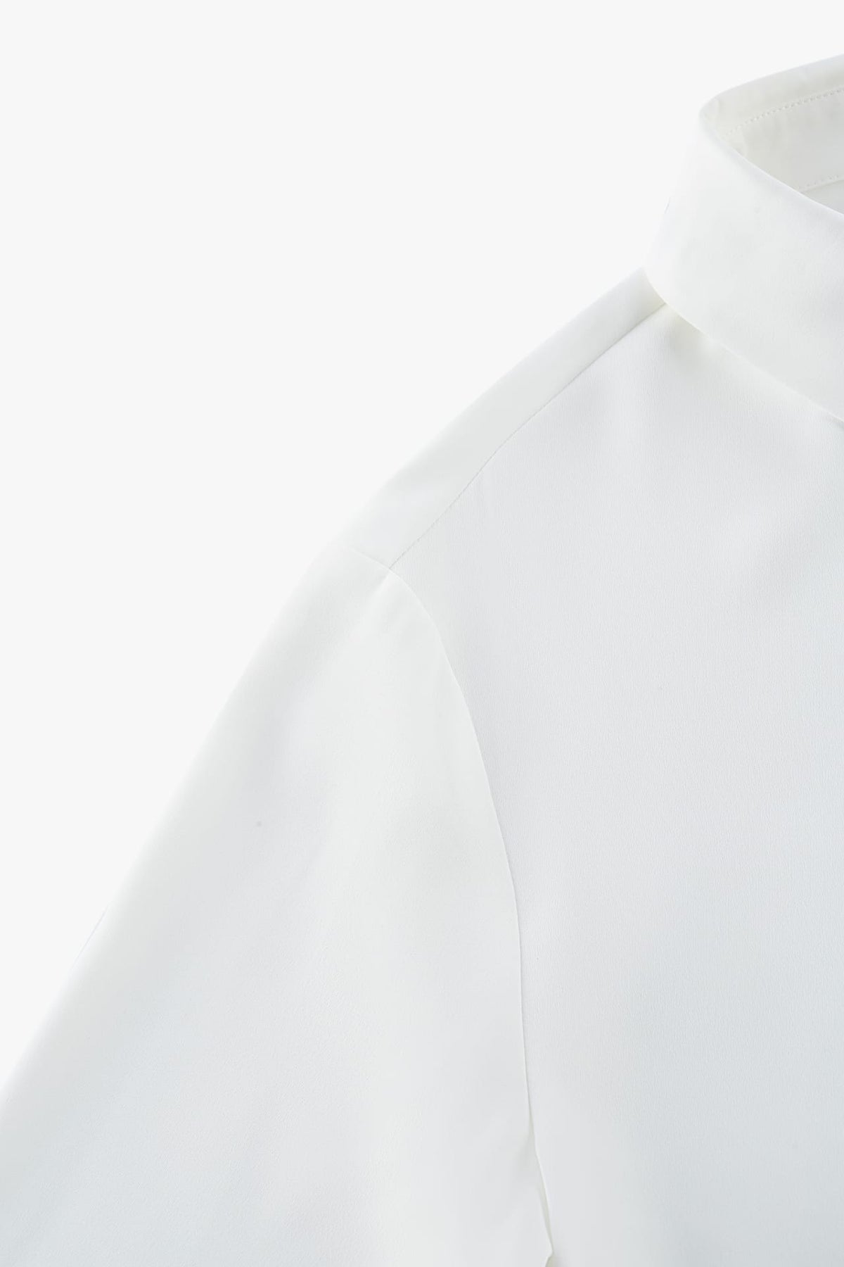 G2000 - Blouses - Satin Rolled Sleeves Shirt Blouse