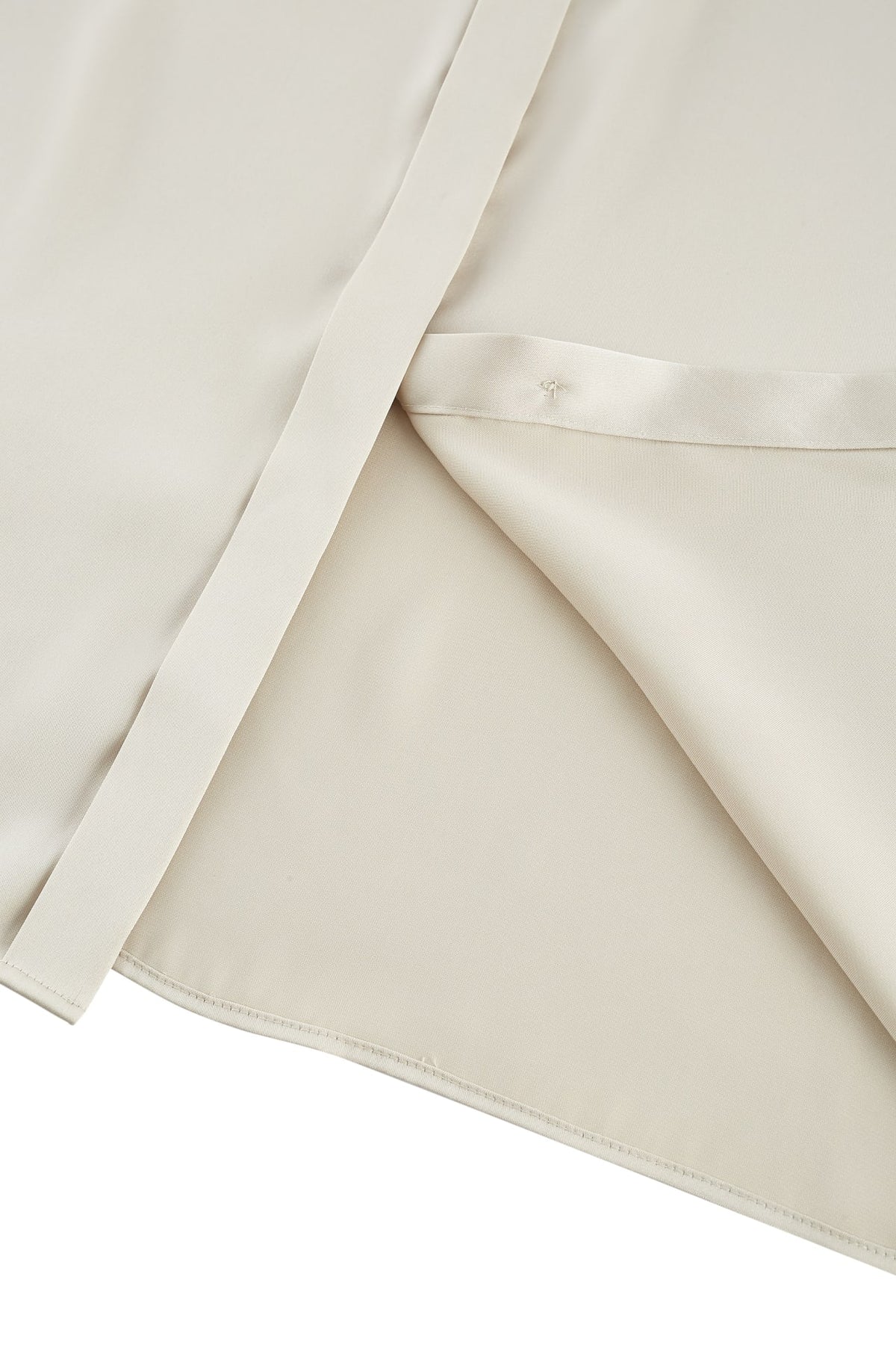 G2000 - Blouses - Satin Roll Sleeve Shirt Blouse