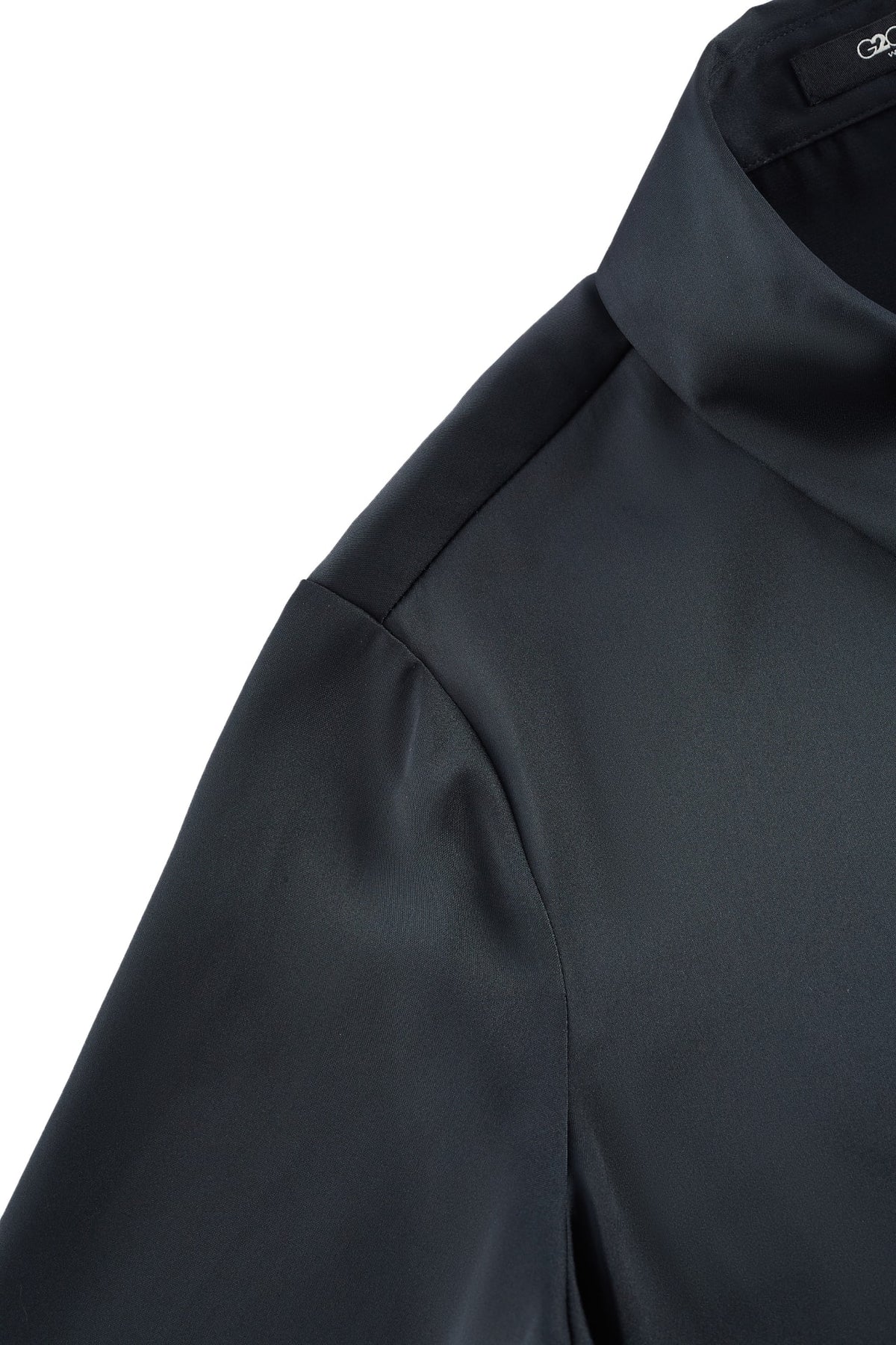 G2000 - Blouses - Satin Roll Sleeve Shirt Blouse