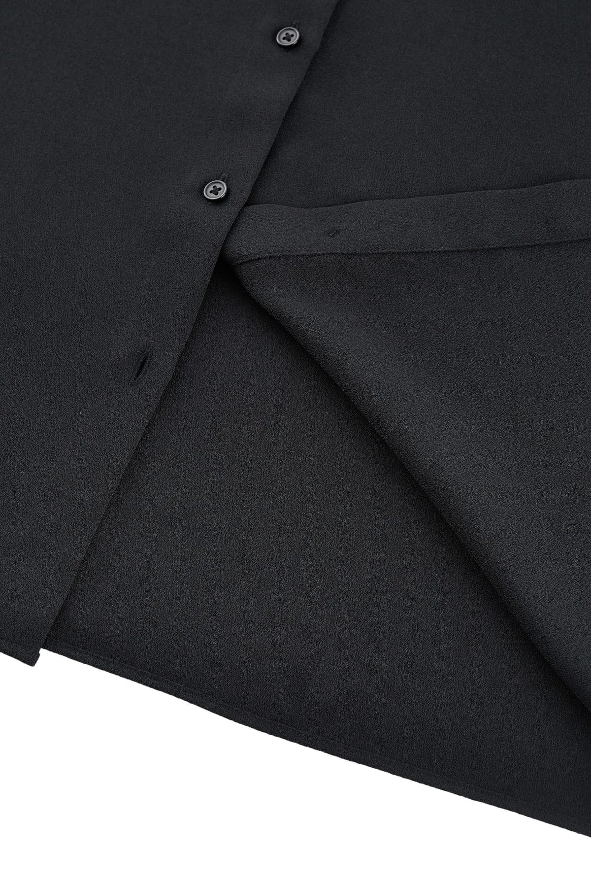 G2000 - Blouses - Regular Fit Shirt Blouse With Detachable Pleated Tie