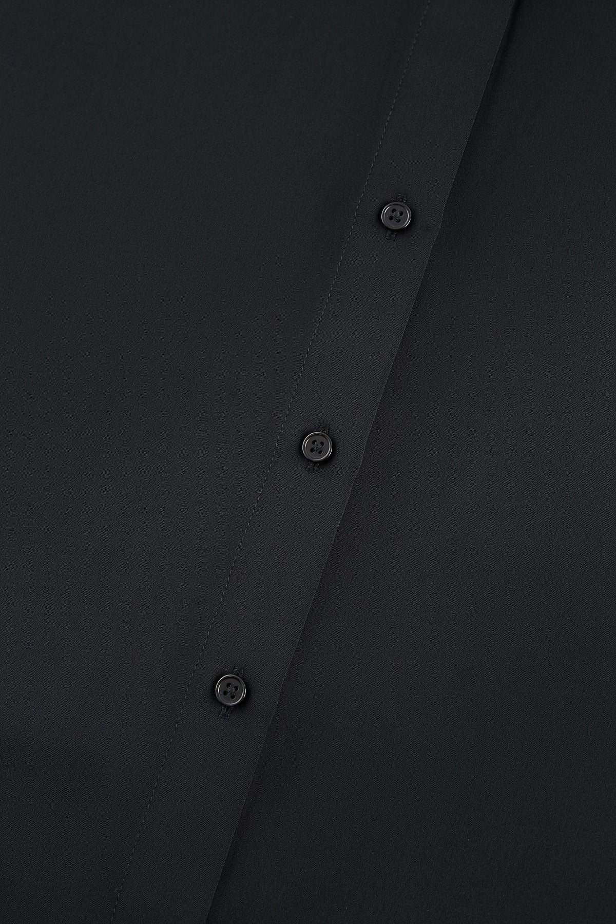 G2000 Blouses Satin Asymmetrical Stand Collar Blouse With Tie