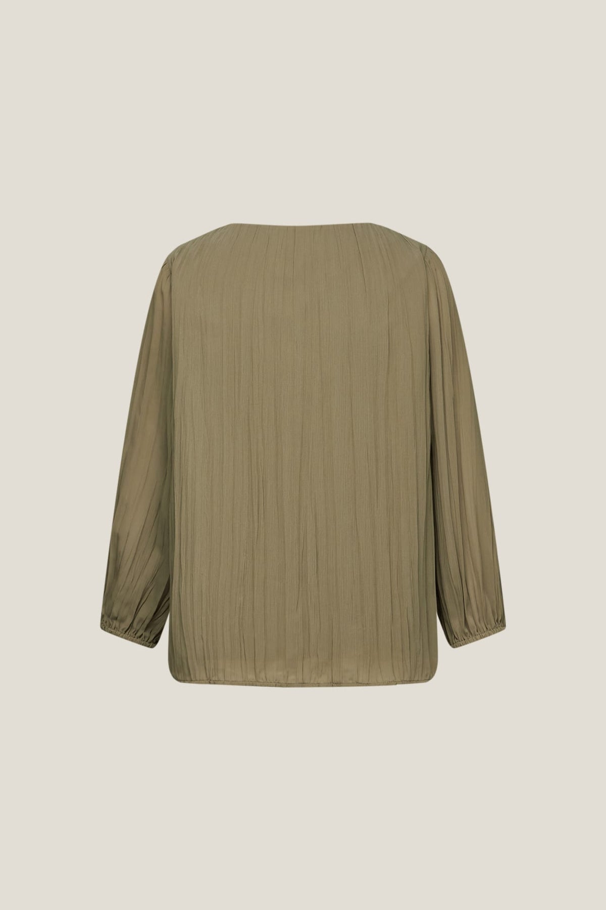 G2000 Blouses Pleated Blouse With Elasticated Cuffs