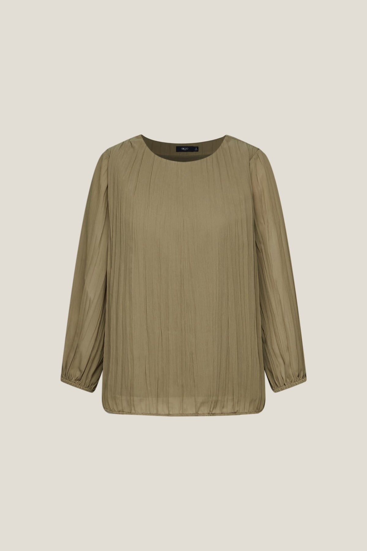 G2000 Blouses Pleated Blouse With Elasticated Cuffs