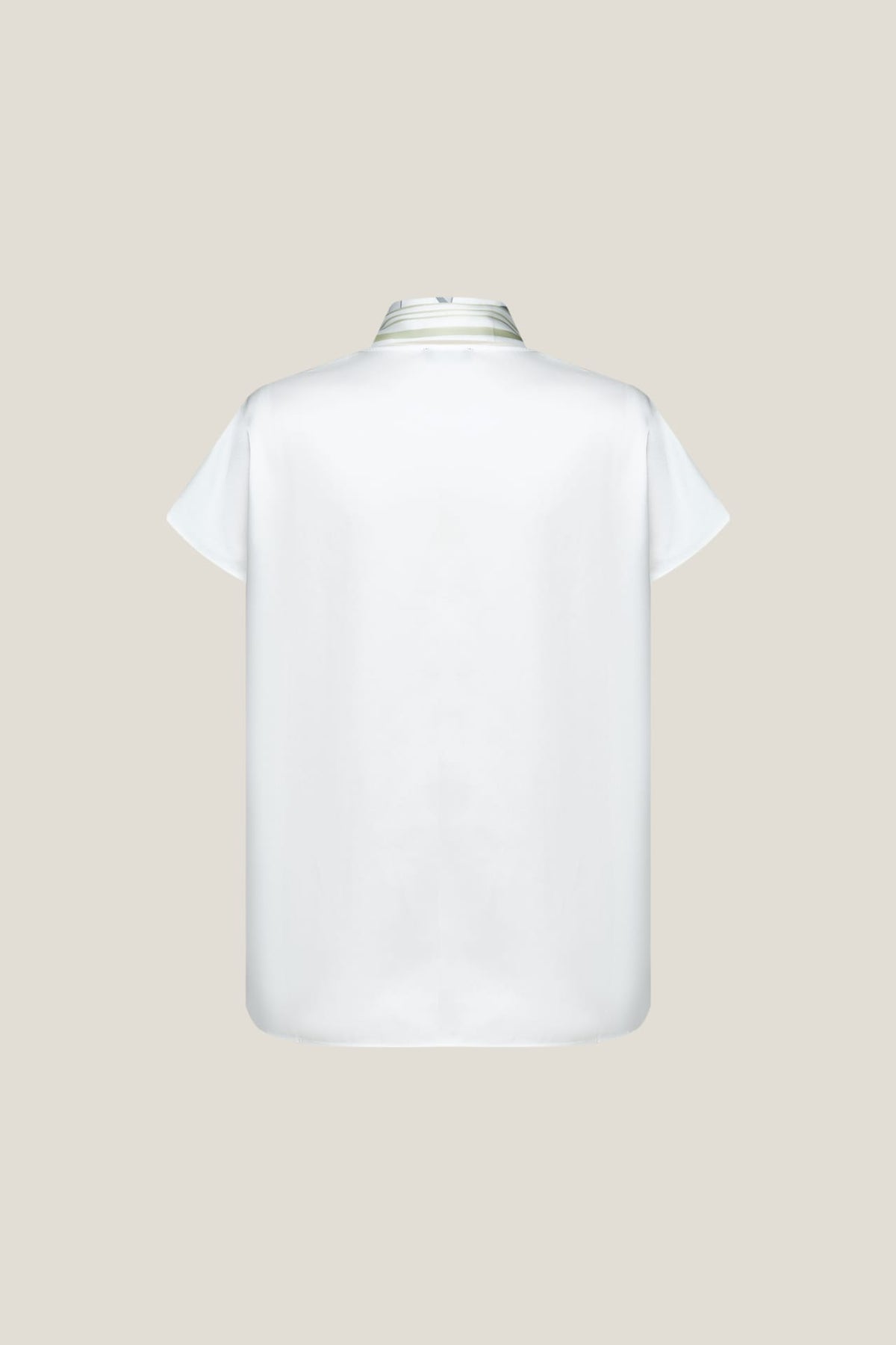 G2000 Blouses Satin V Neck Scarf Blouse