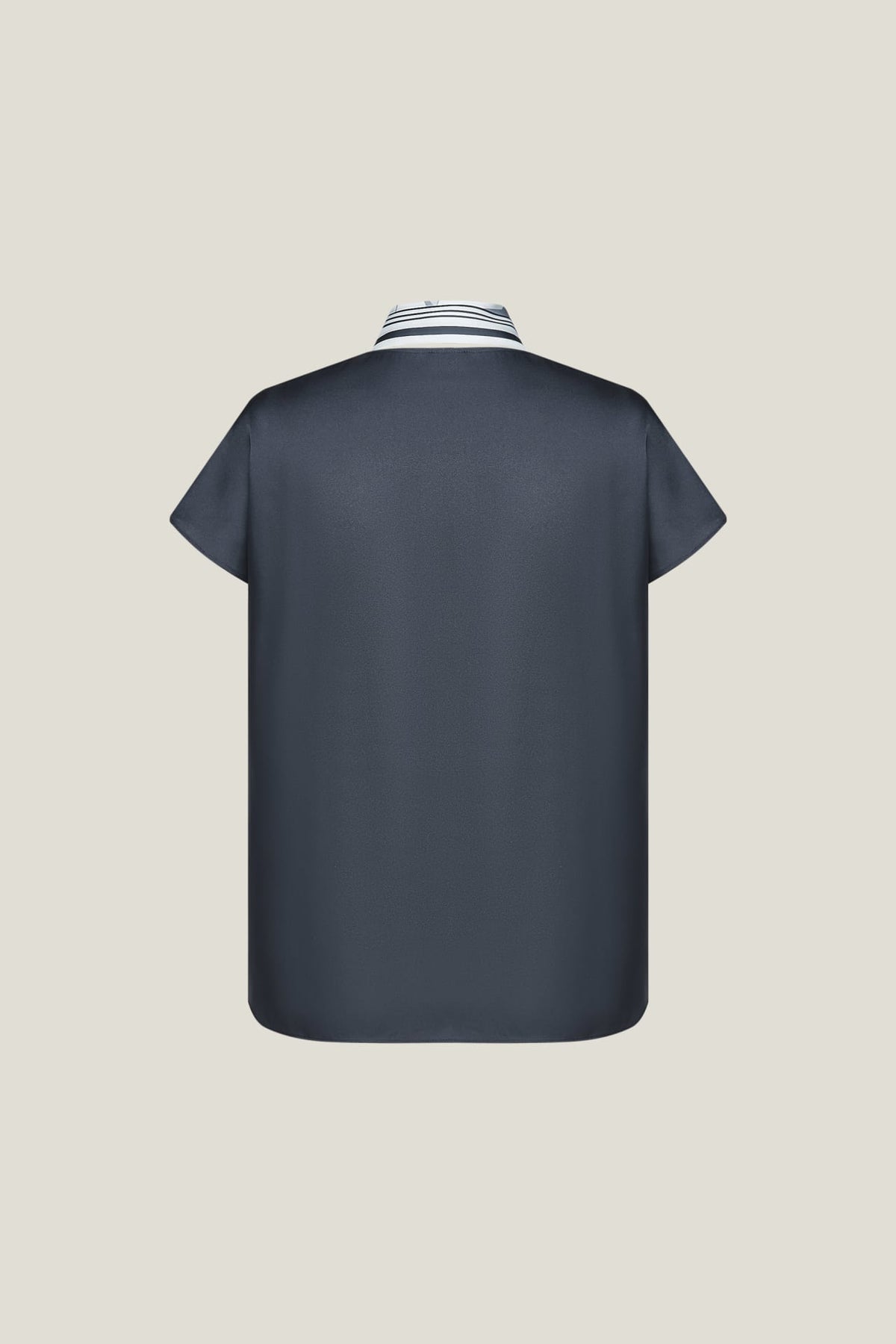 G2000 - Blouses - Satin V Neck Scarf Blouse