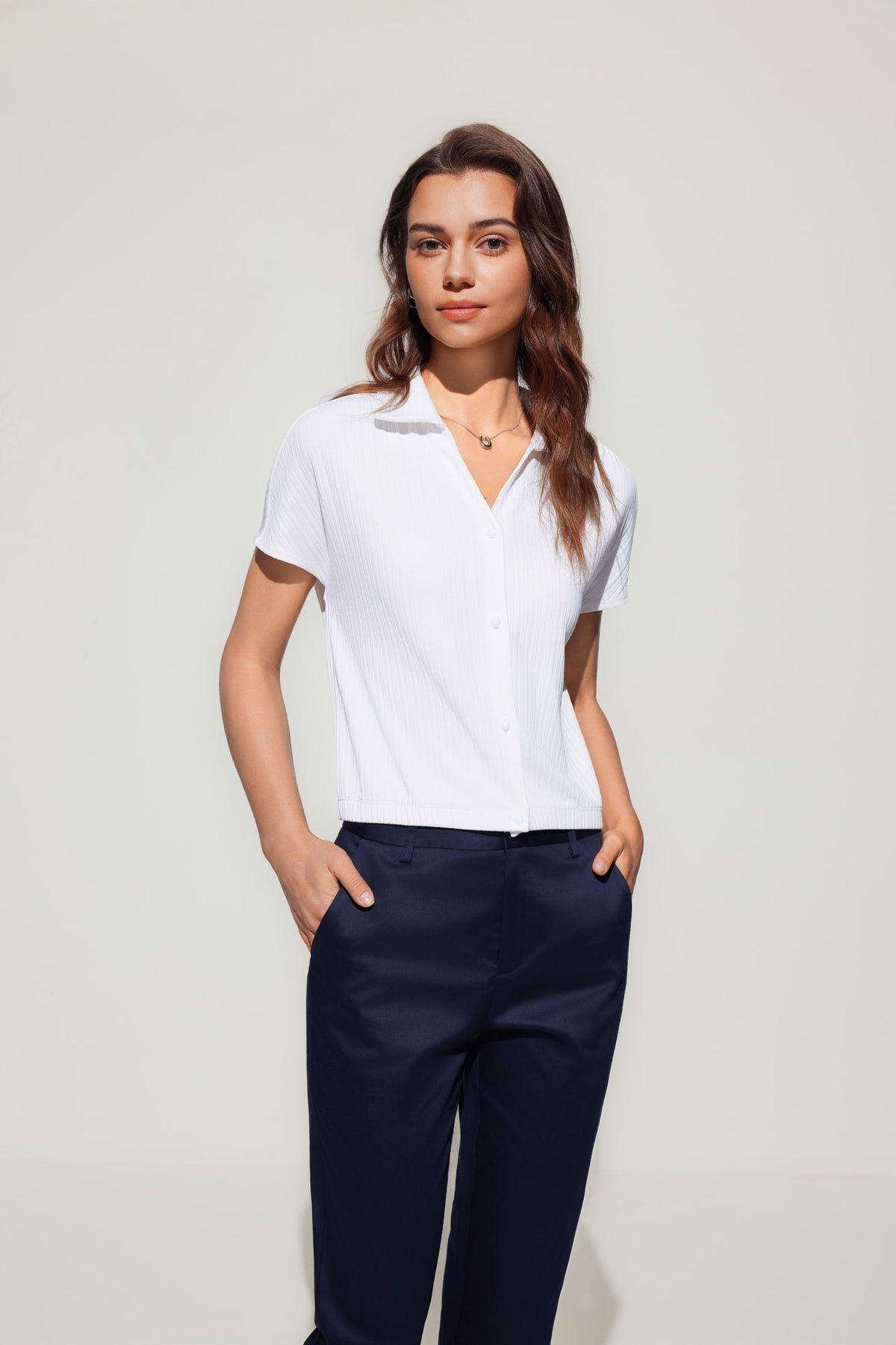 G2000 - T-Shirts - Cropped Knit Tee