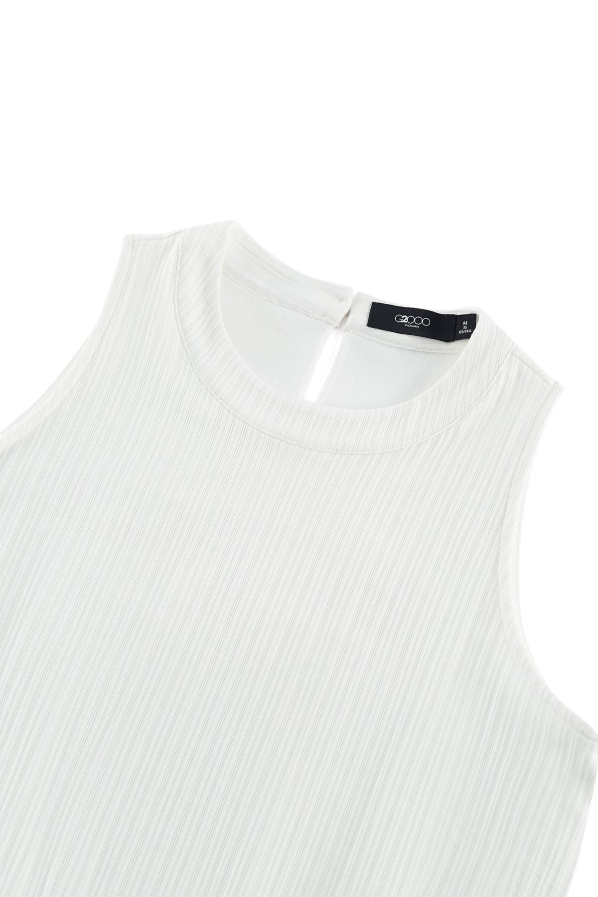 G2000 - T-Shirts - Crew Neck Puff Hem Tank Top