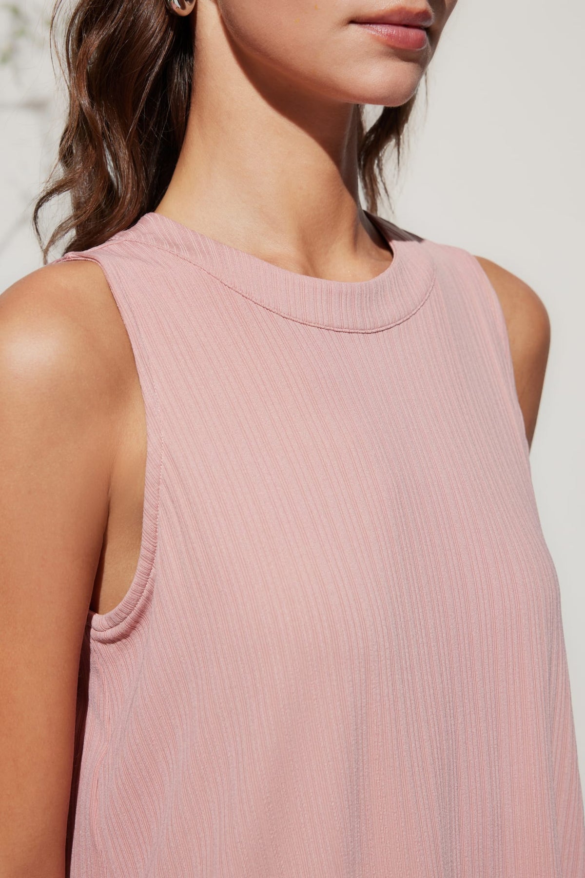 G2000 - T-Shirts - Crew Neck Puff Hem Tank Top