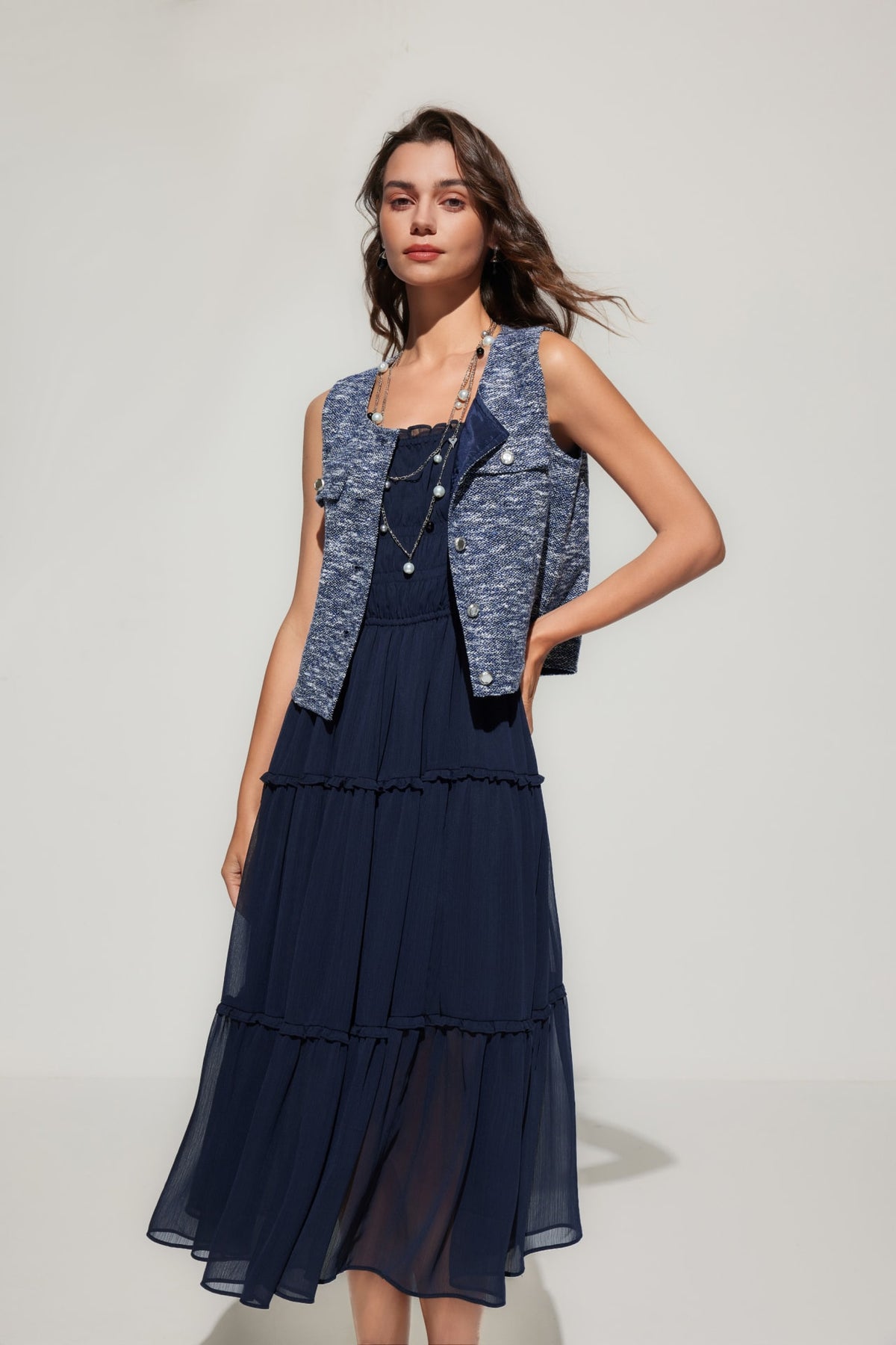 G2000 - Blouses - Tweed Tank Top