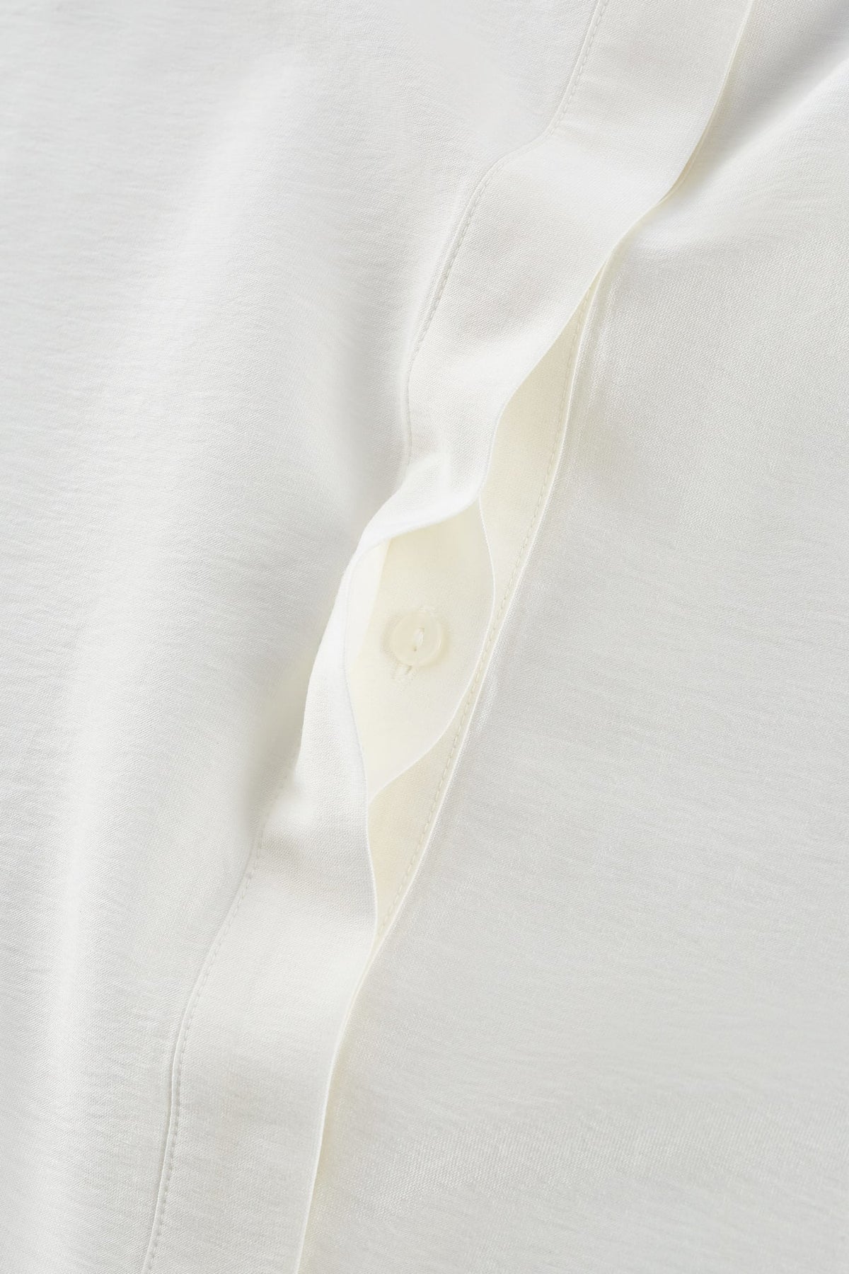 G2000 Blouses Stand Collar Top With Hi-Low Fit Hem