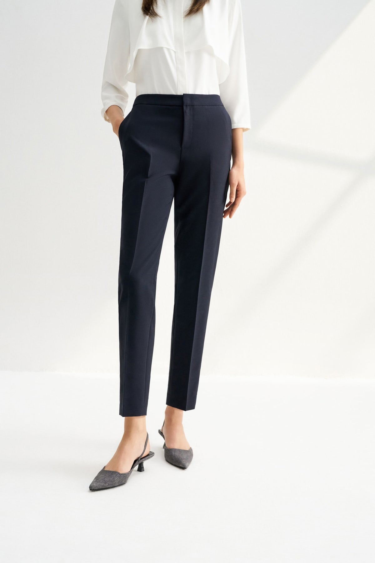 G2000 - Pants - Water & Oil Repellent Ankle Cigarette Suit Pants